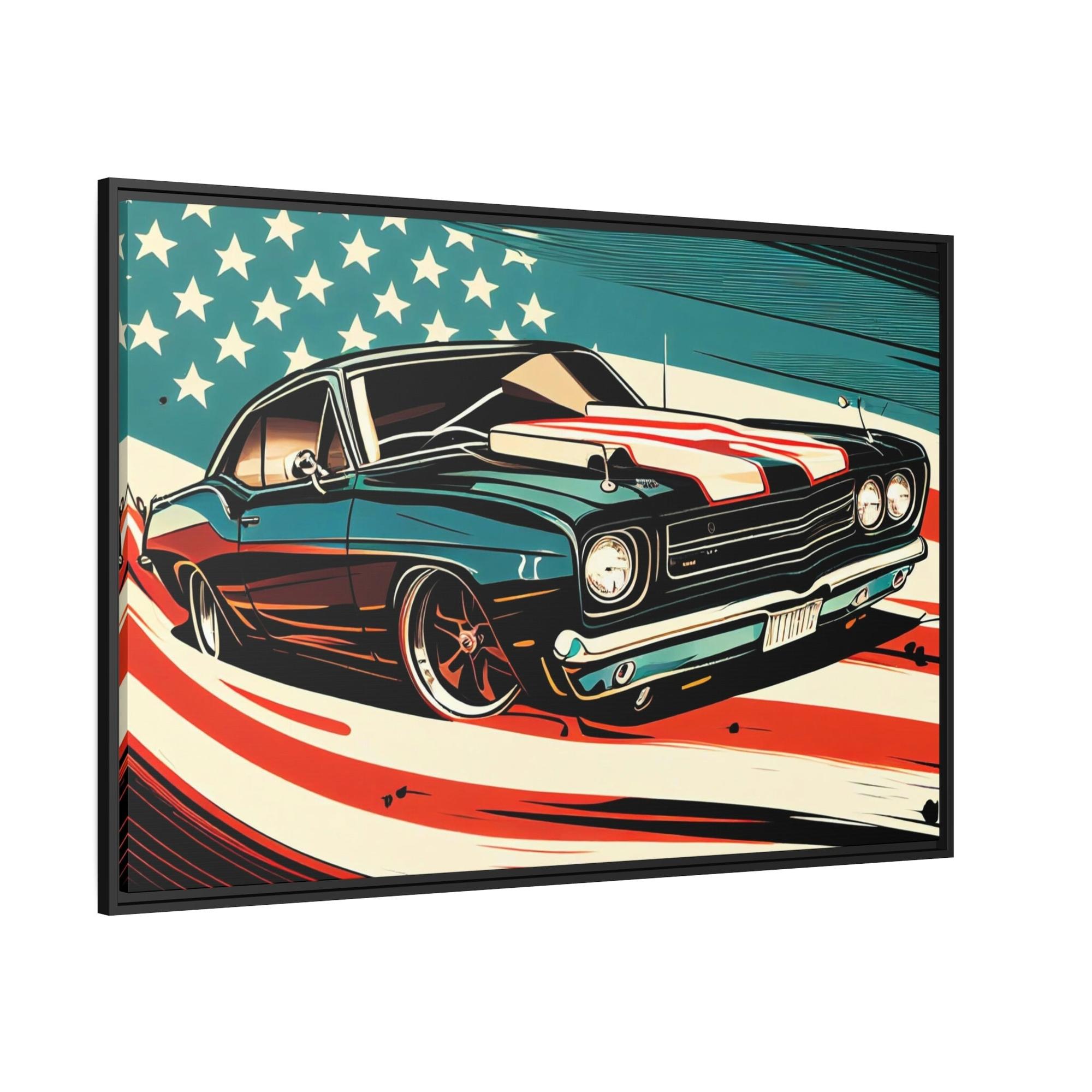 undefined Free Spirit: Mustang Framed Wall Art and Canvas Print