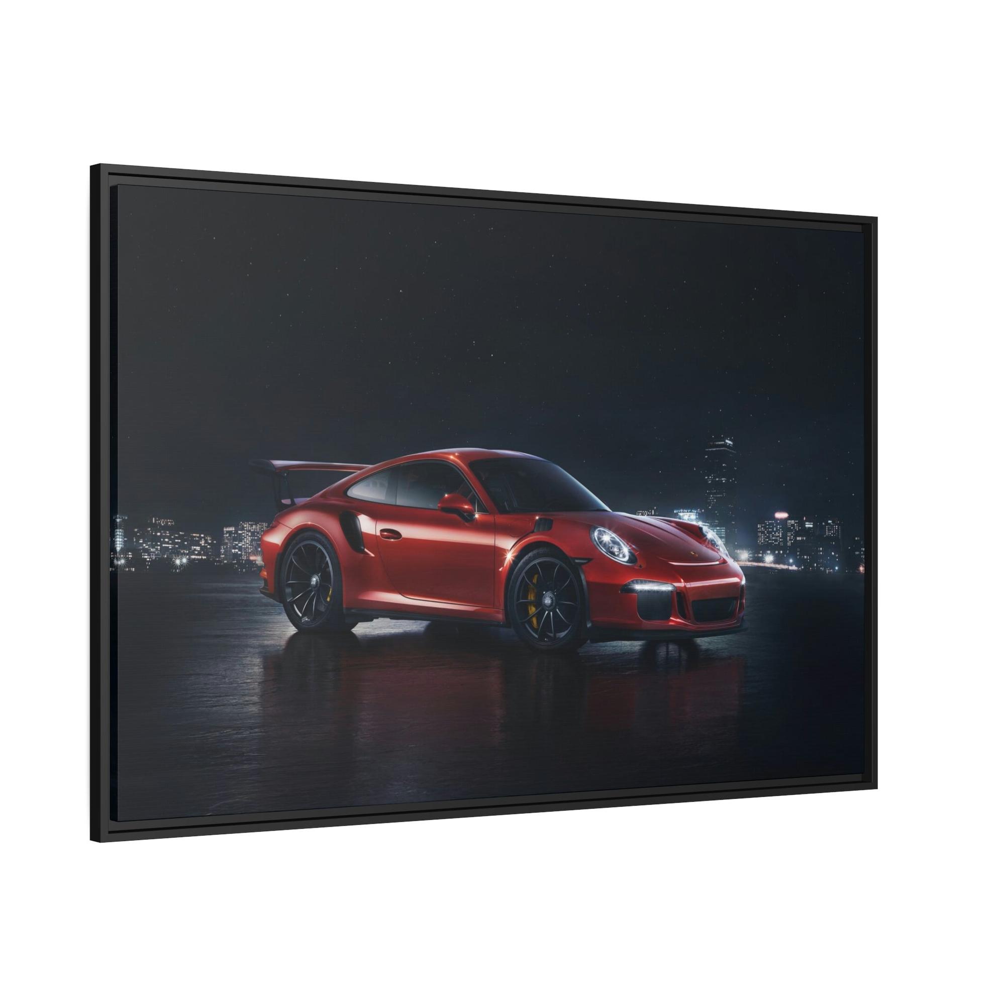 Porsche Racing Dreams: Poster & Canvas Print of a Porsche on the Track
