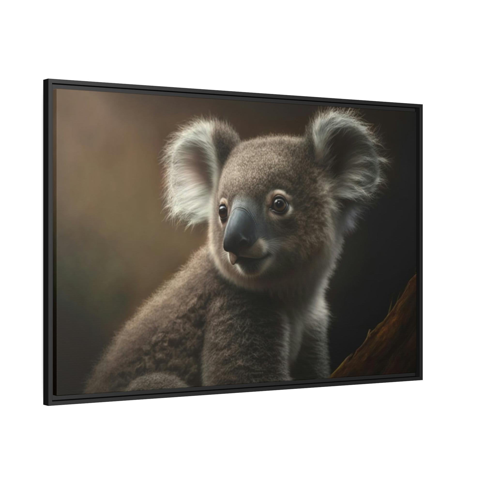 Koalas A Koala's Dream: A Whimsical Painting on Canvas