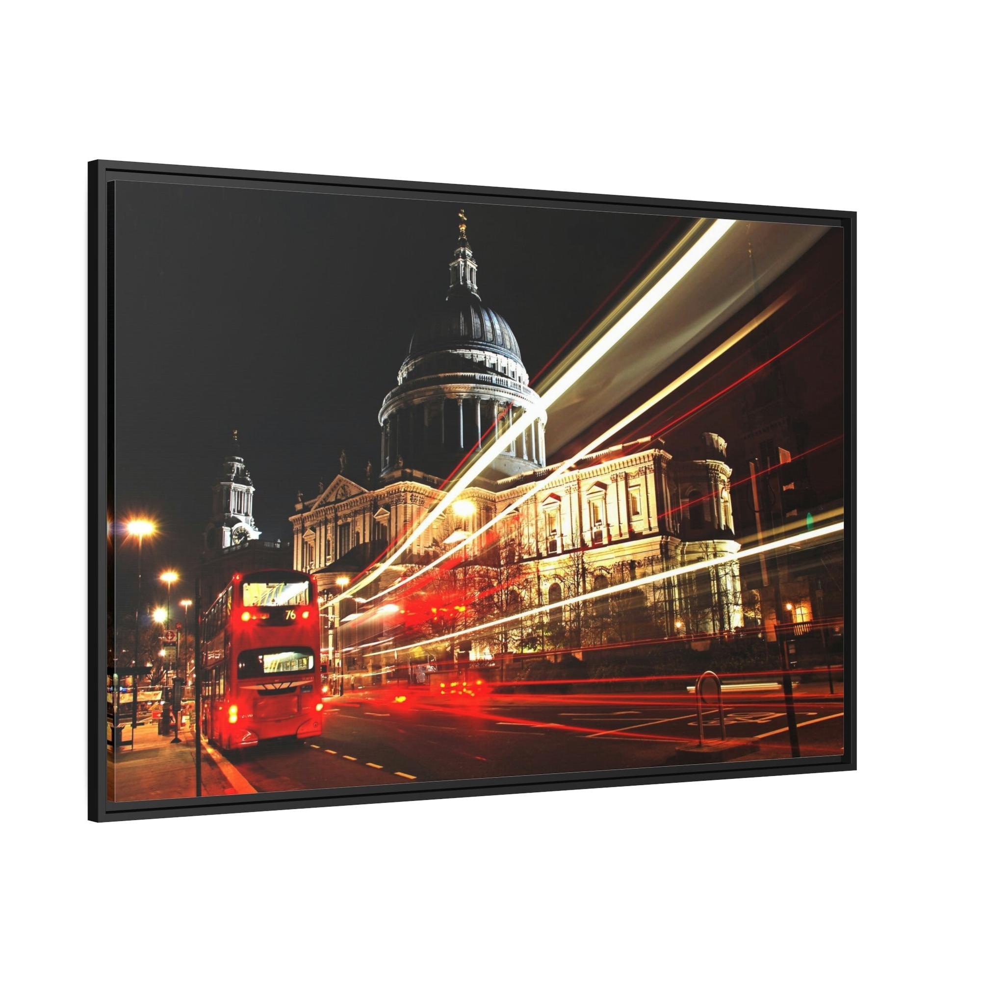 undefined The Essence of Travel: Canvas Print capturing the Spirit of Buses