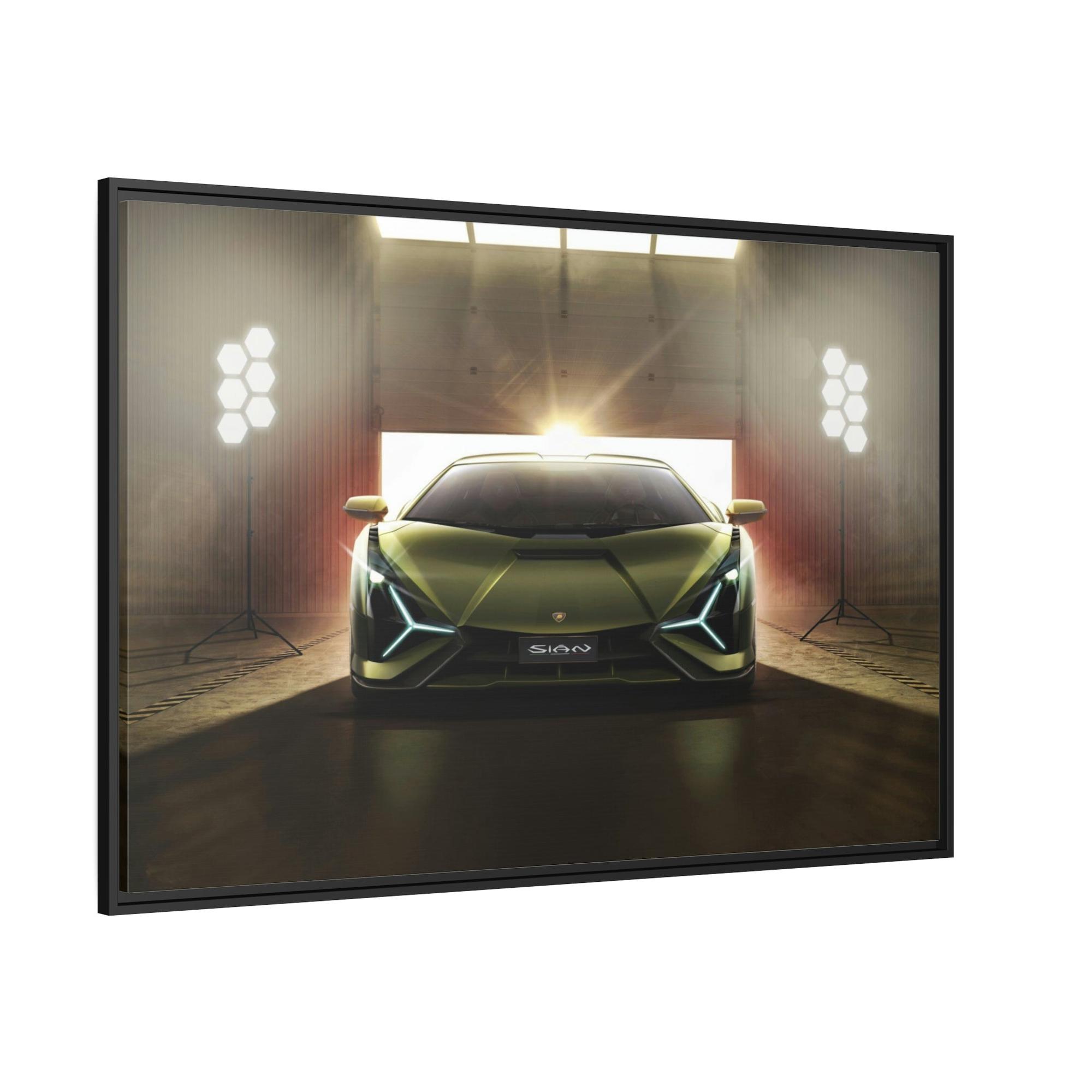 Lamborghini Sleek and Stylish: Modern Canvas Wall Art of Lamborghini for Your Home