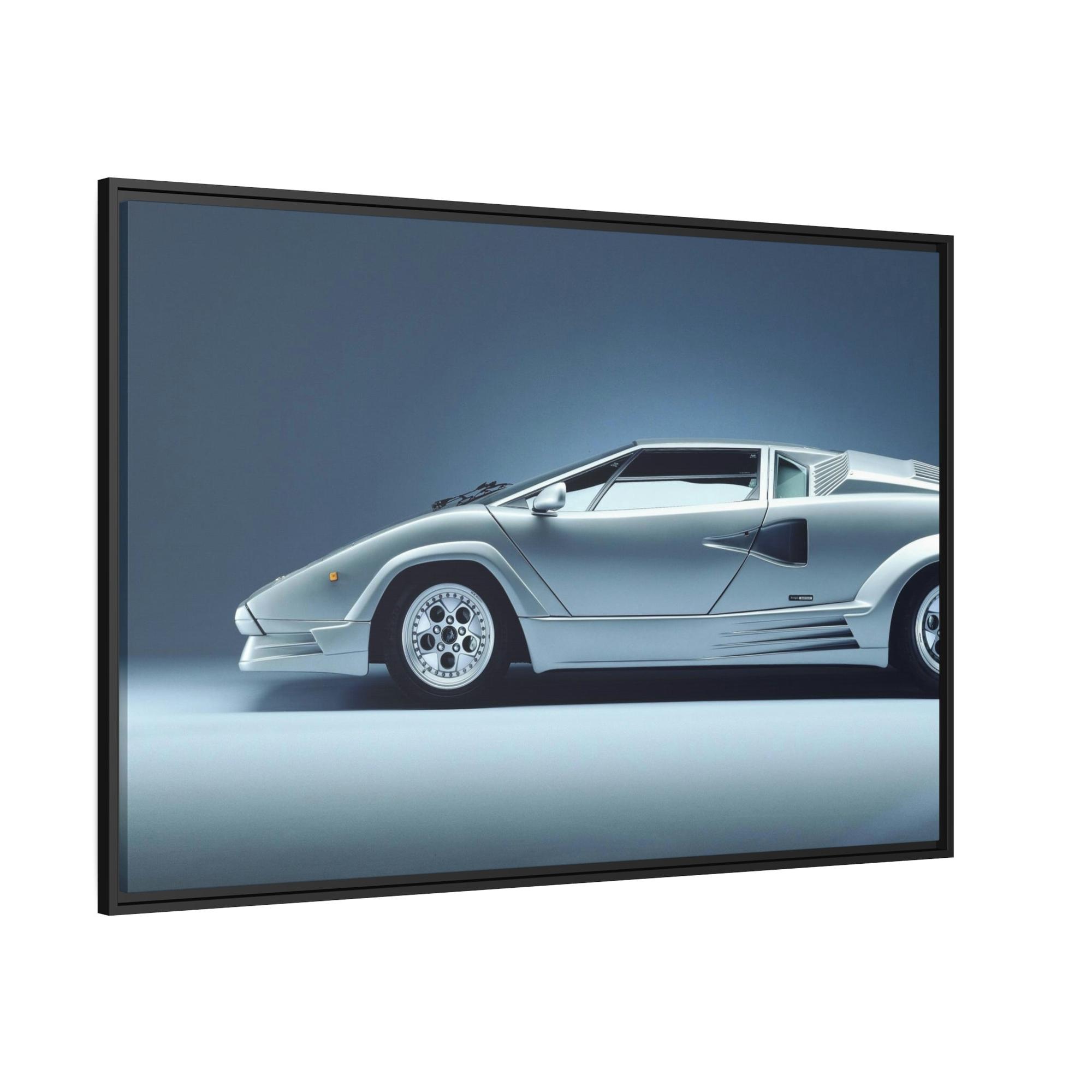 Lamborghini Sleek Supercar Beauty: Lamborghini Framed Canvas & Poster Art