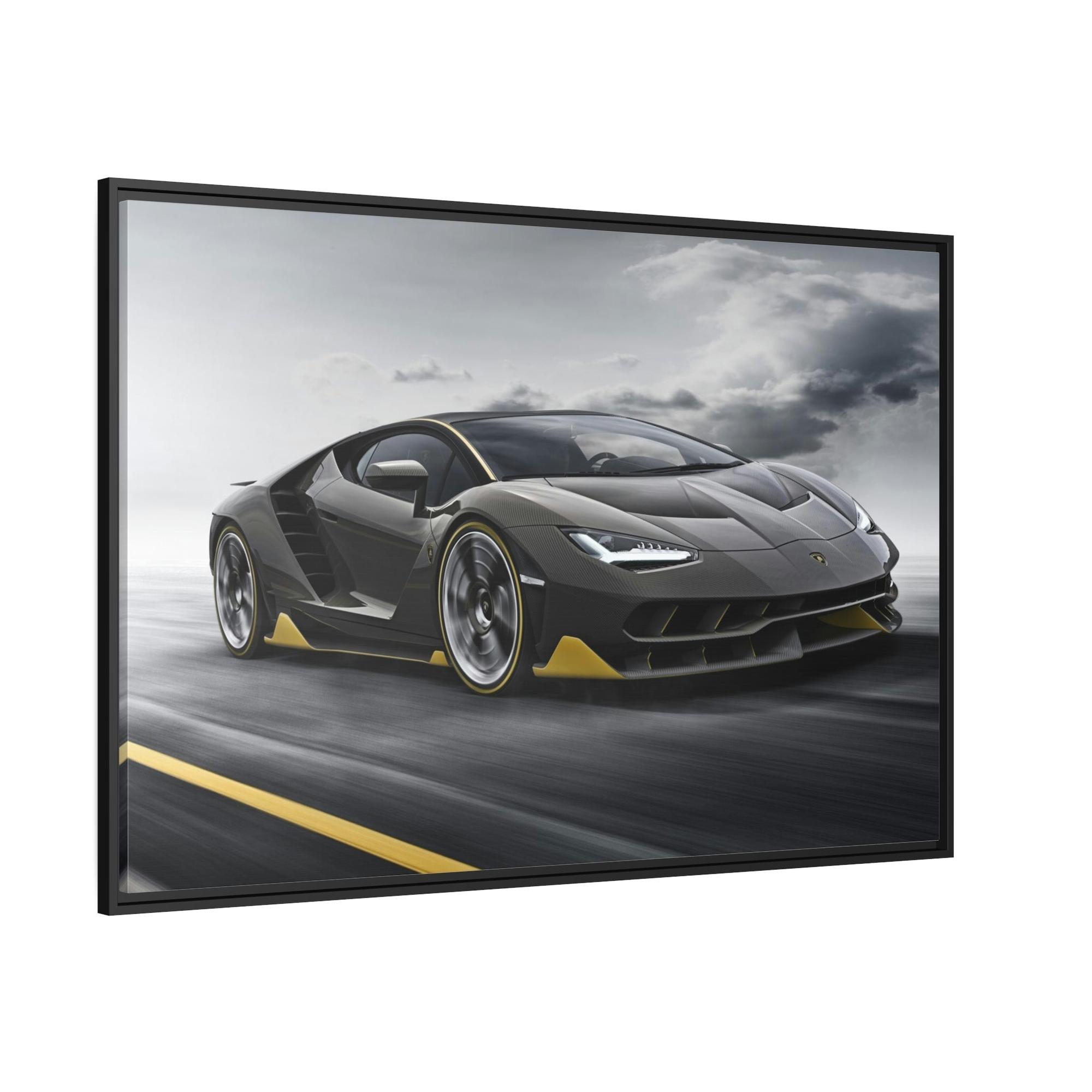 Lamborghini Italian Engineering Masterpiece: Canvas & Poster of a Lamborghini on High-Quality Print