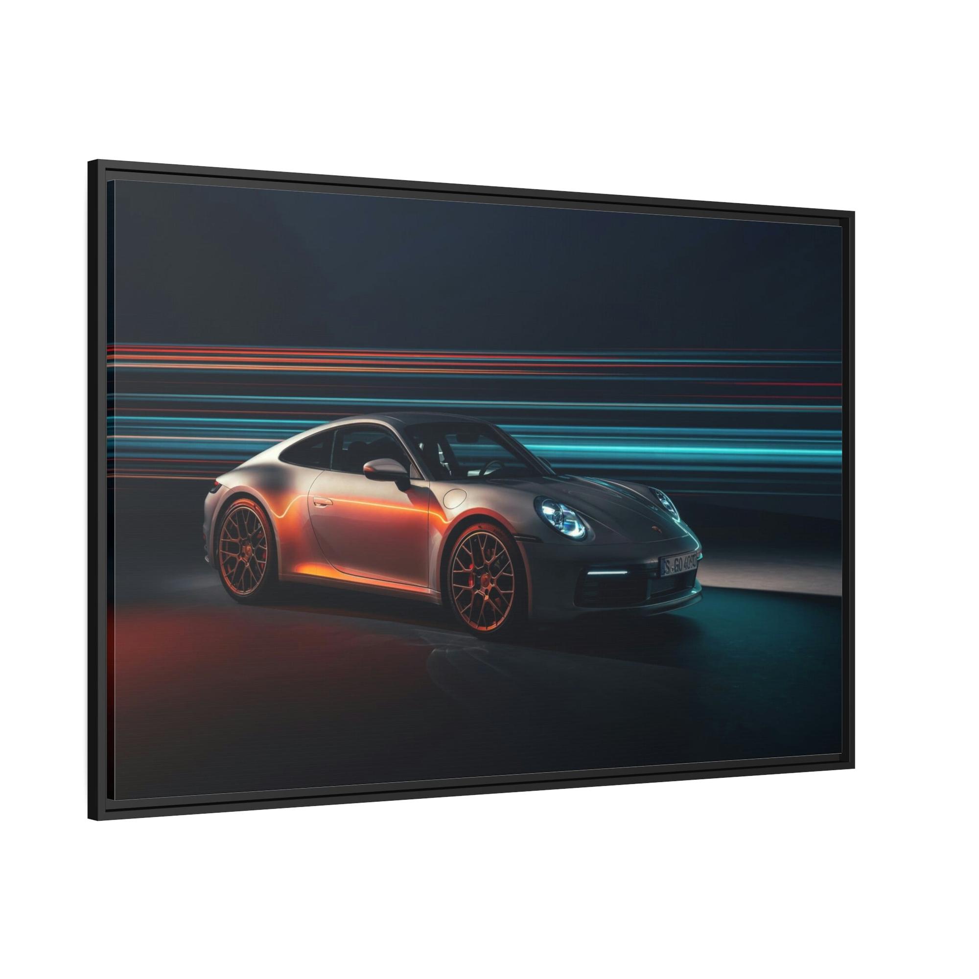 Porsche Porsche Power and Style: A Stunning Framed Poster & Canvas for Automotive Aficionados