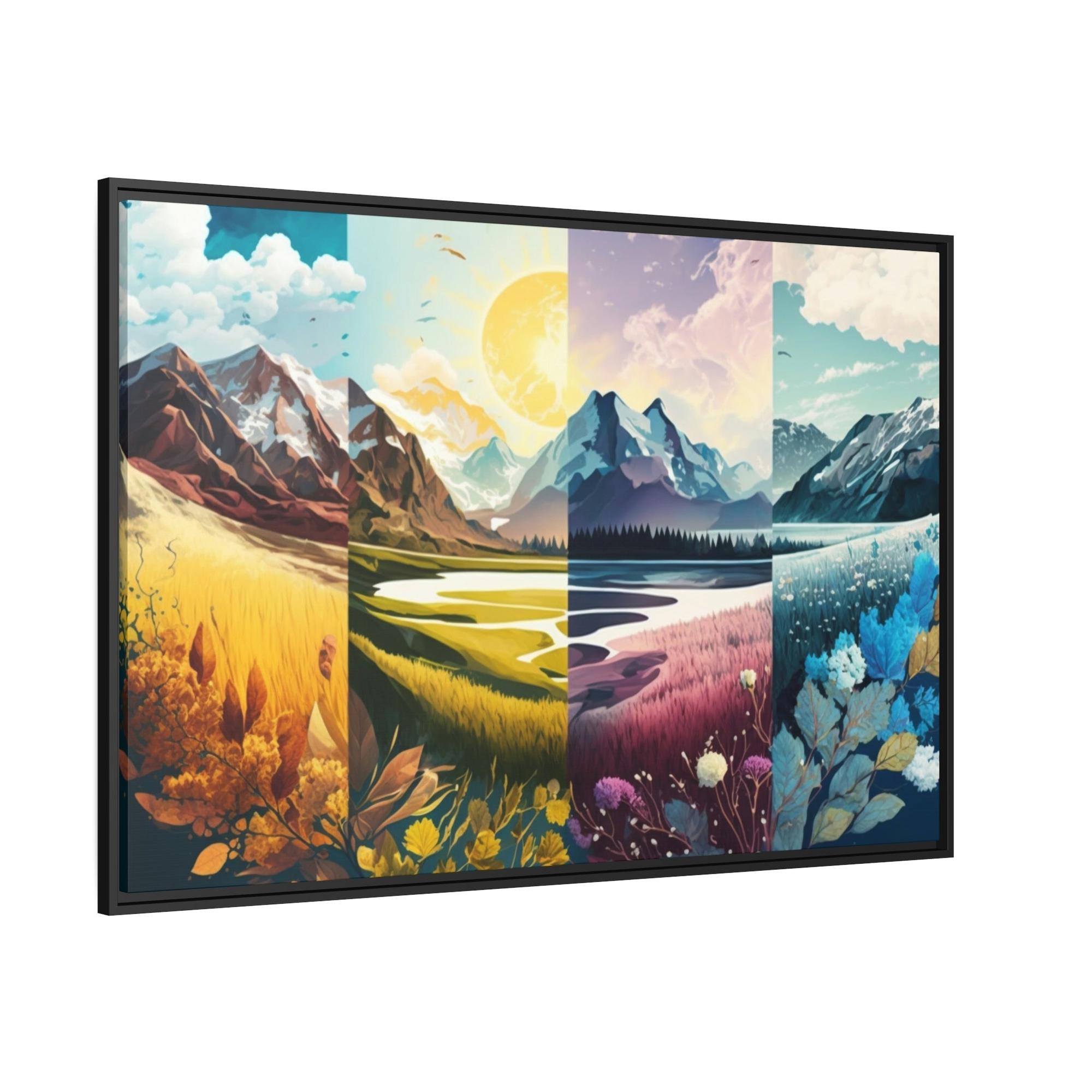 Seasons Seasonal Reverie: A Canvas of Nature's Dreamlike States and Transitions