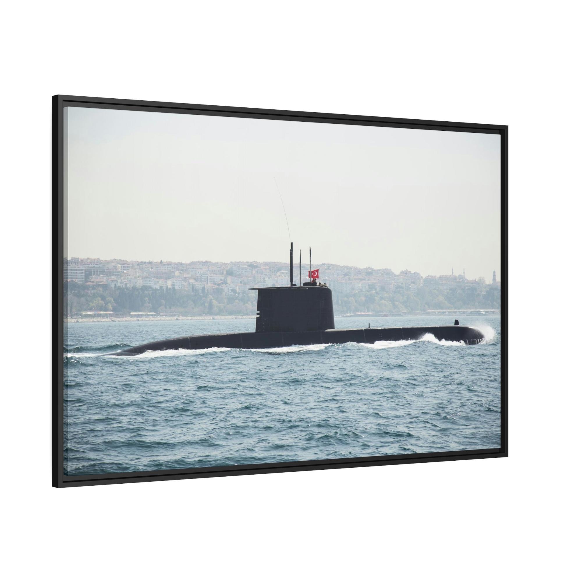 Submarines Submarines and the Blue Horizon: A Vision of the Ocean's Majesty
