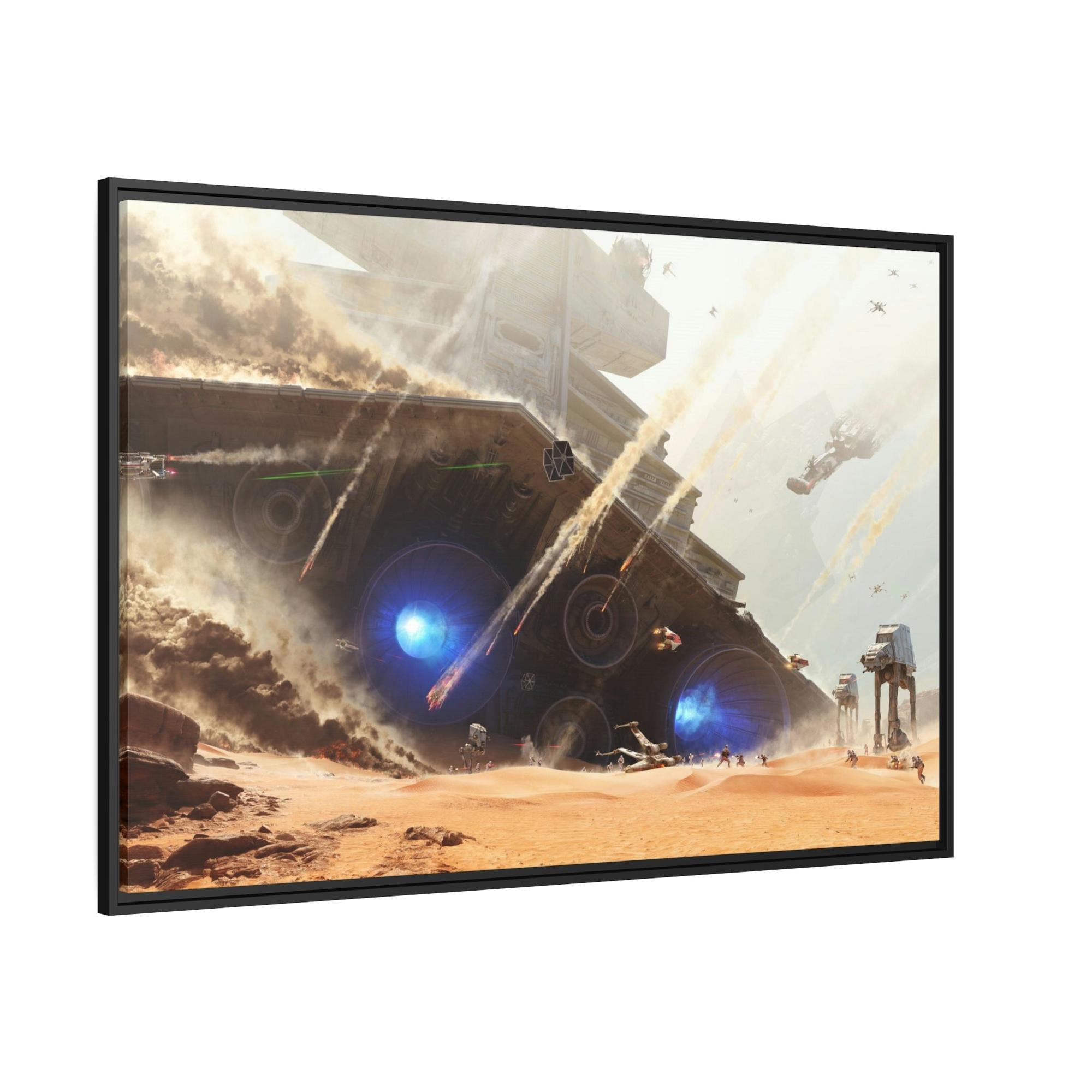 Star Wars Star Wars Wall Art: Canvas & Poster Print of Intergalactic Adventure