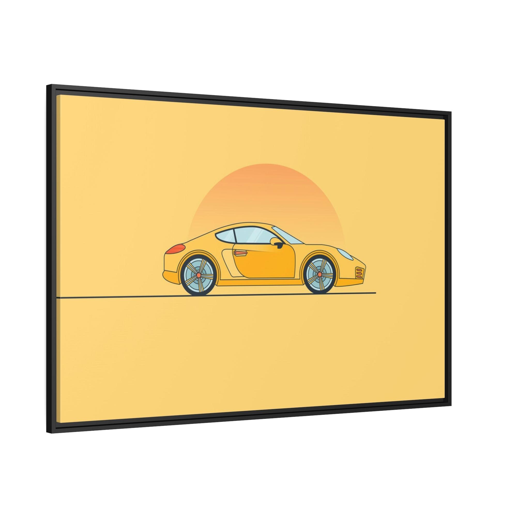 Porsche Racing Heritage: Framed Canvas & Poster Art Featuring Porsche Legends