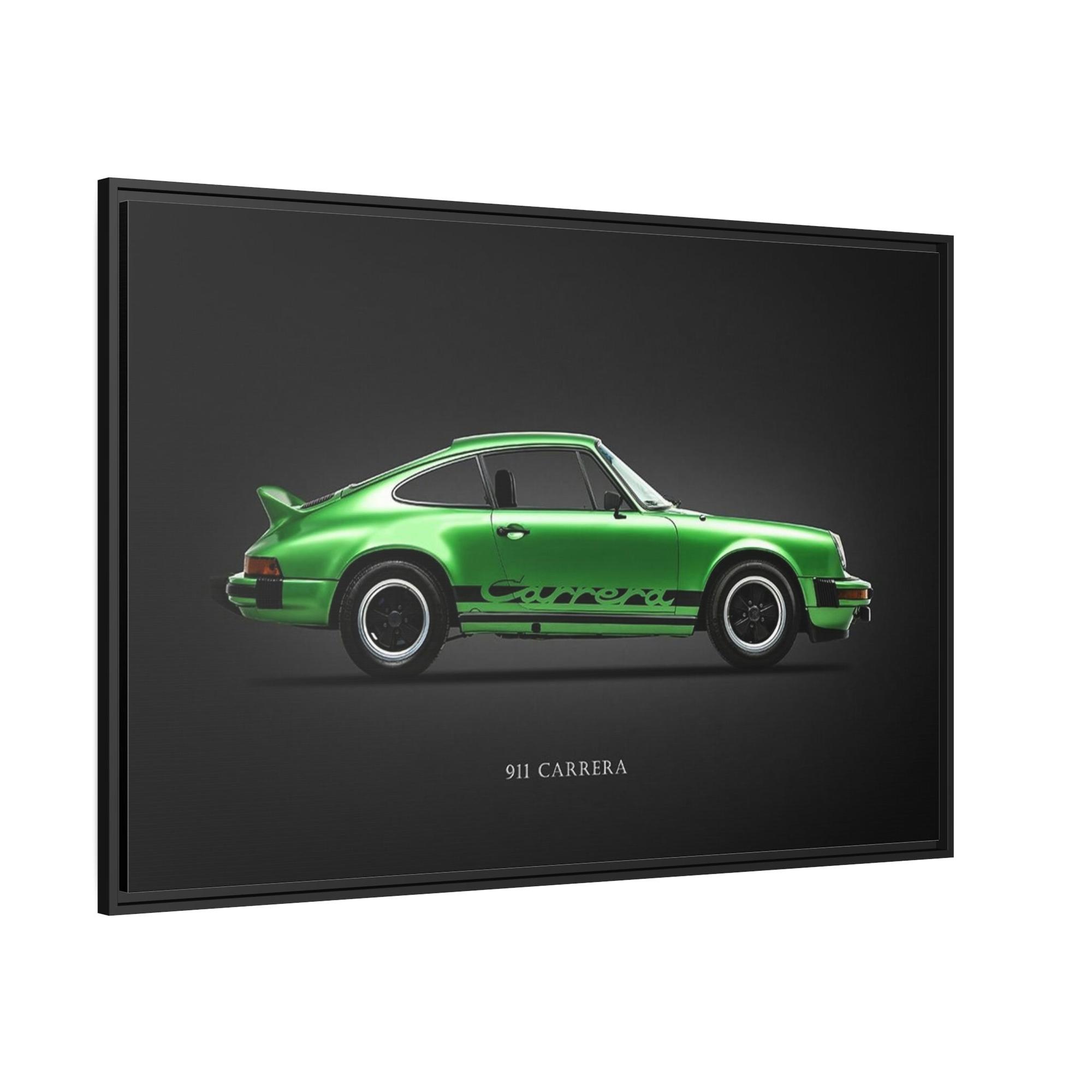 Porsche Natural Canvas Porsche Print: Elegant Wall Art for Car Collectors