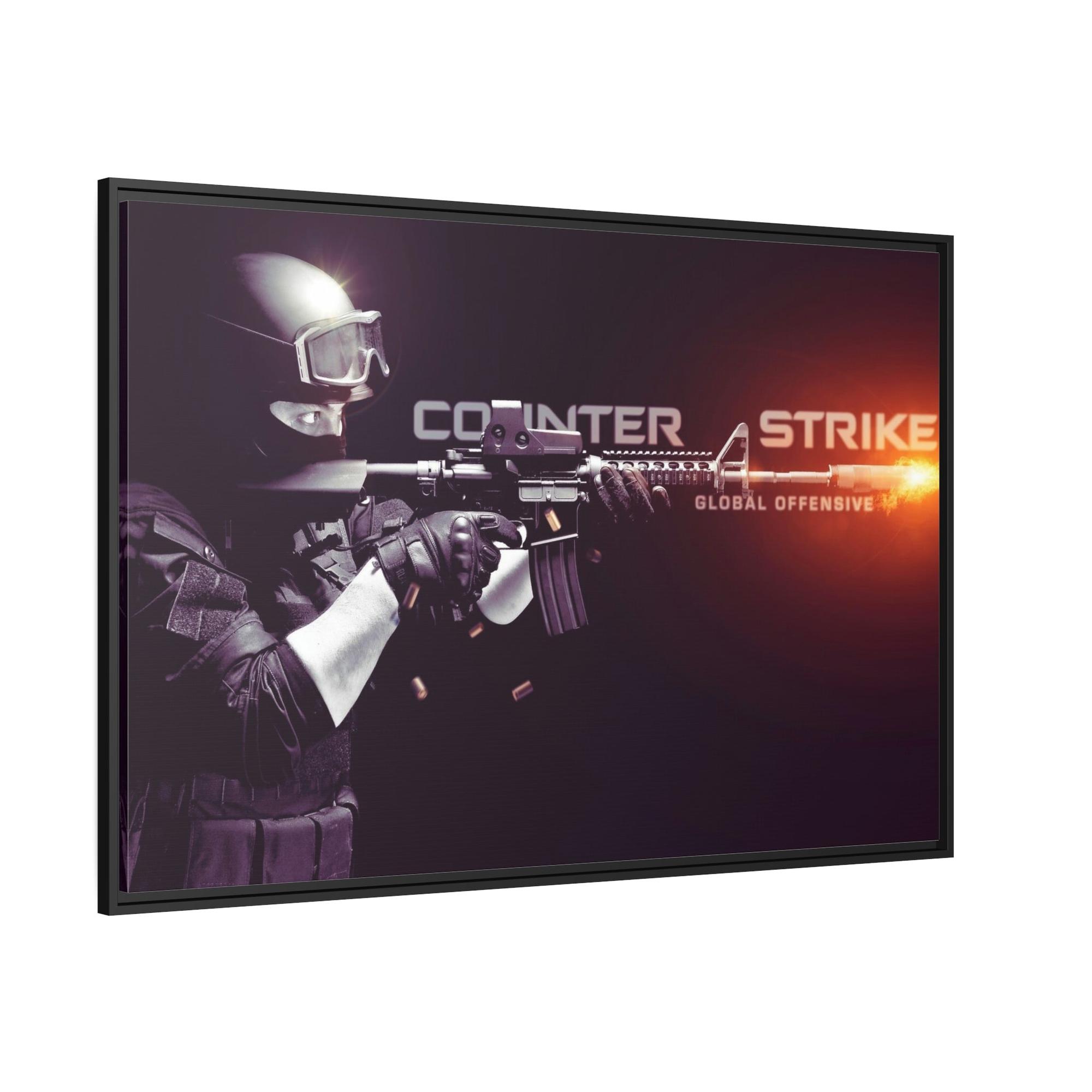 Counter Strike Engage and Conquer: Dynamic Counter Strike Wall Art on Canvas & Poster