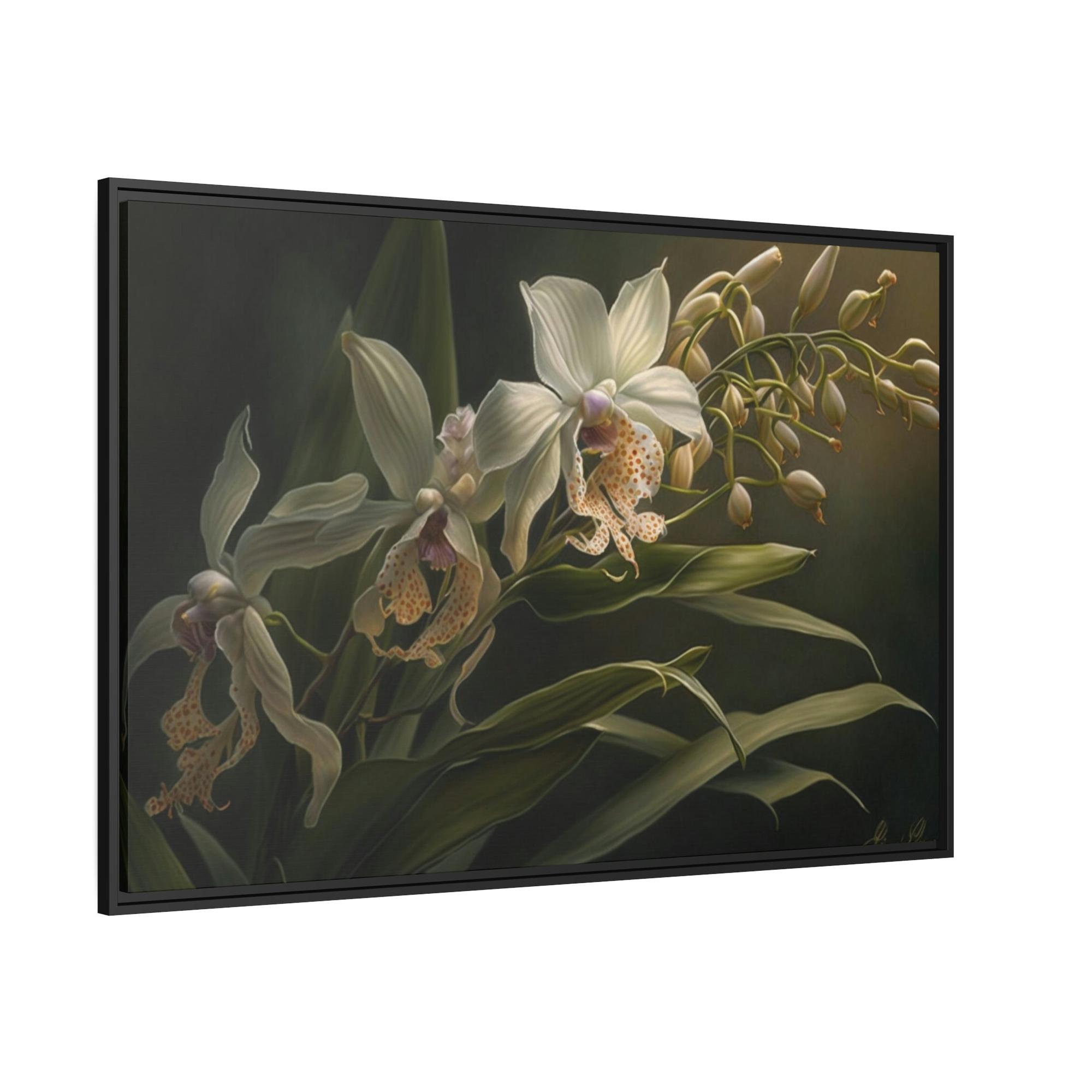 Orchids Exotic Blooms: Orchids on Canvas