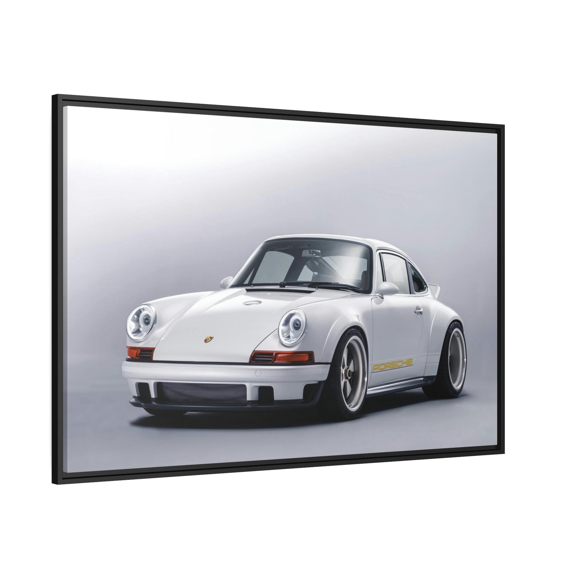 Porsche Porsche: Stunning Wall Art Featuring a Breathtaking Porsche Scenery on Natural Canvas