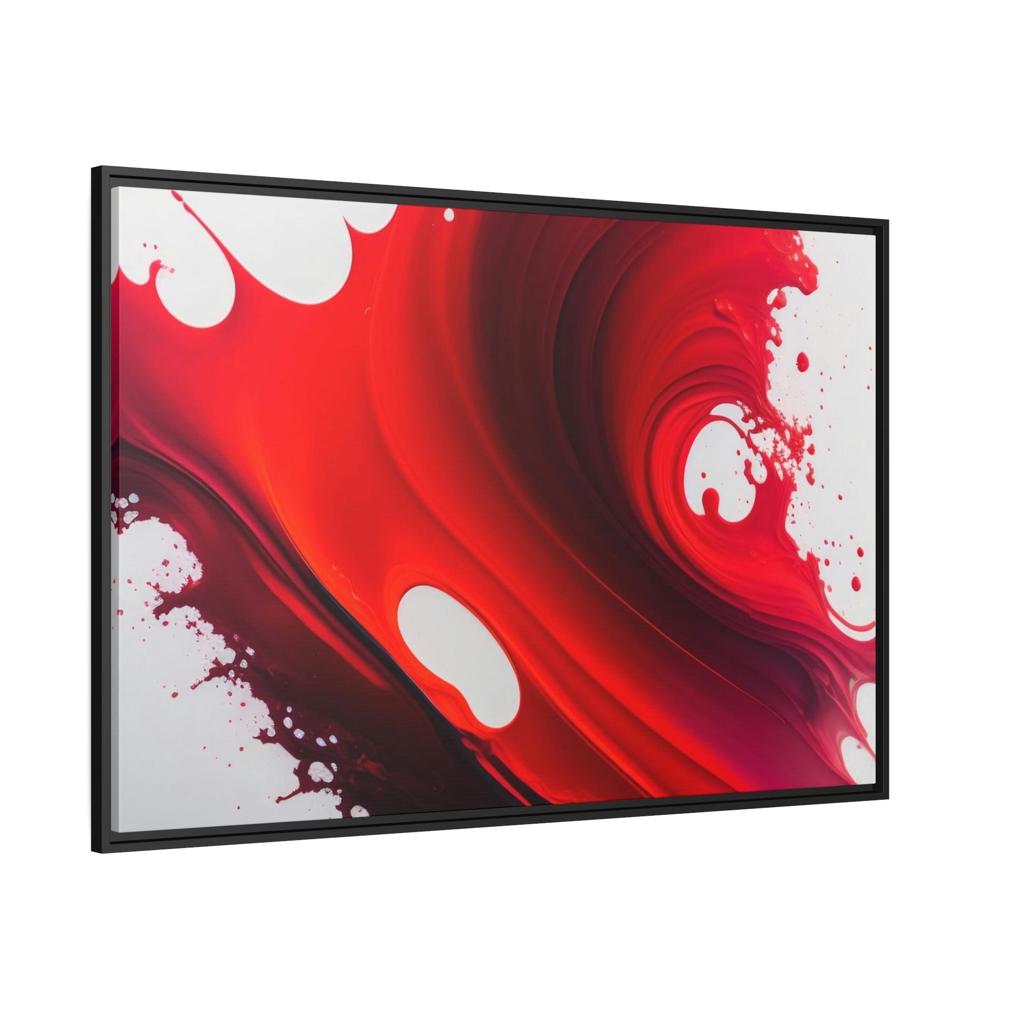 Red Abstract Art The Art of Energy: Red Abstract Wall Art and Framed Posters & Canvas