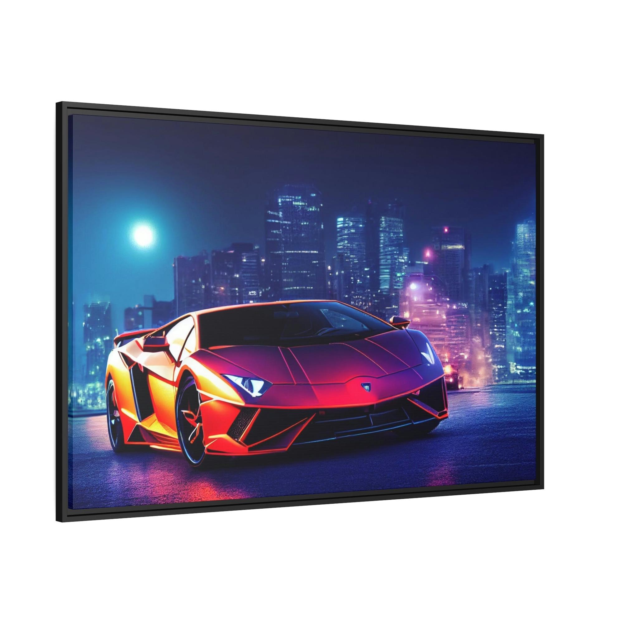 Lamborghini Racing Dreams: Lamborghini Art on Canvas & Poster