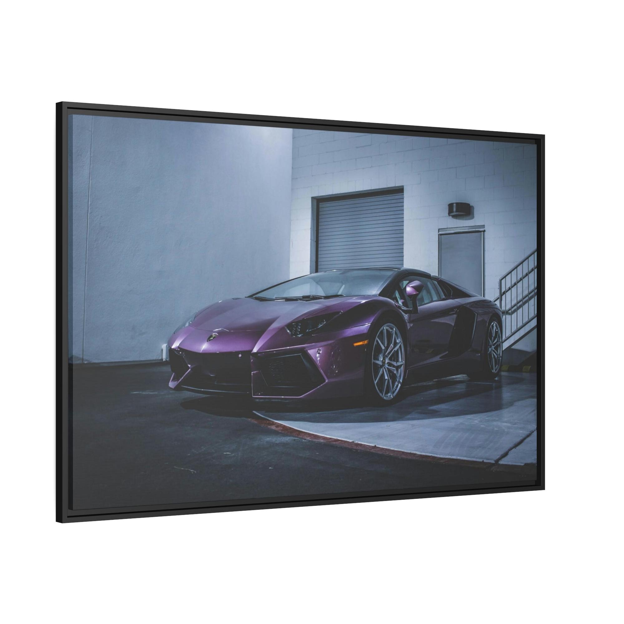 Lamborghini The Art of Lamborghini: Framed Canvas and Artwork Showcasing Iconic Design