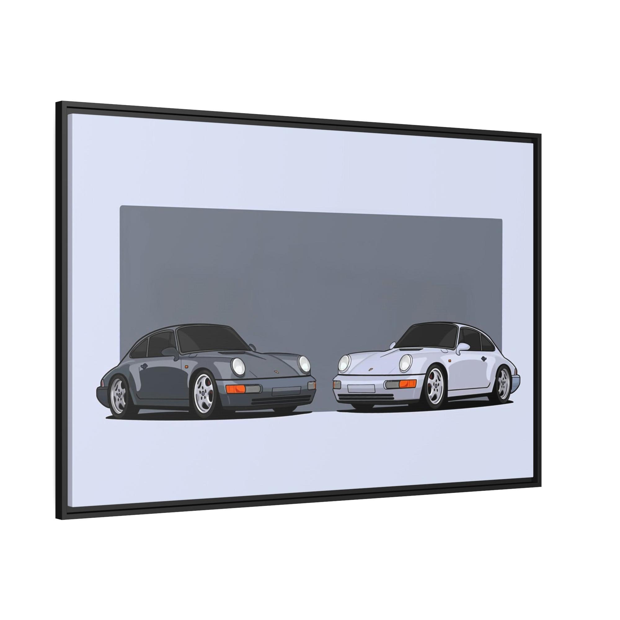 Porsche The Essence of Porsche: Canvas & Poster Wall Art Print for Car Enthusiasts