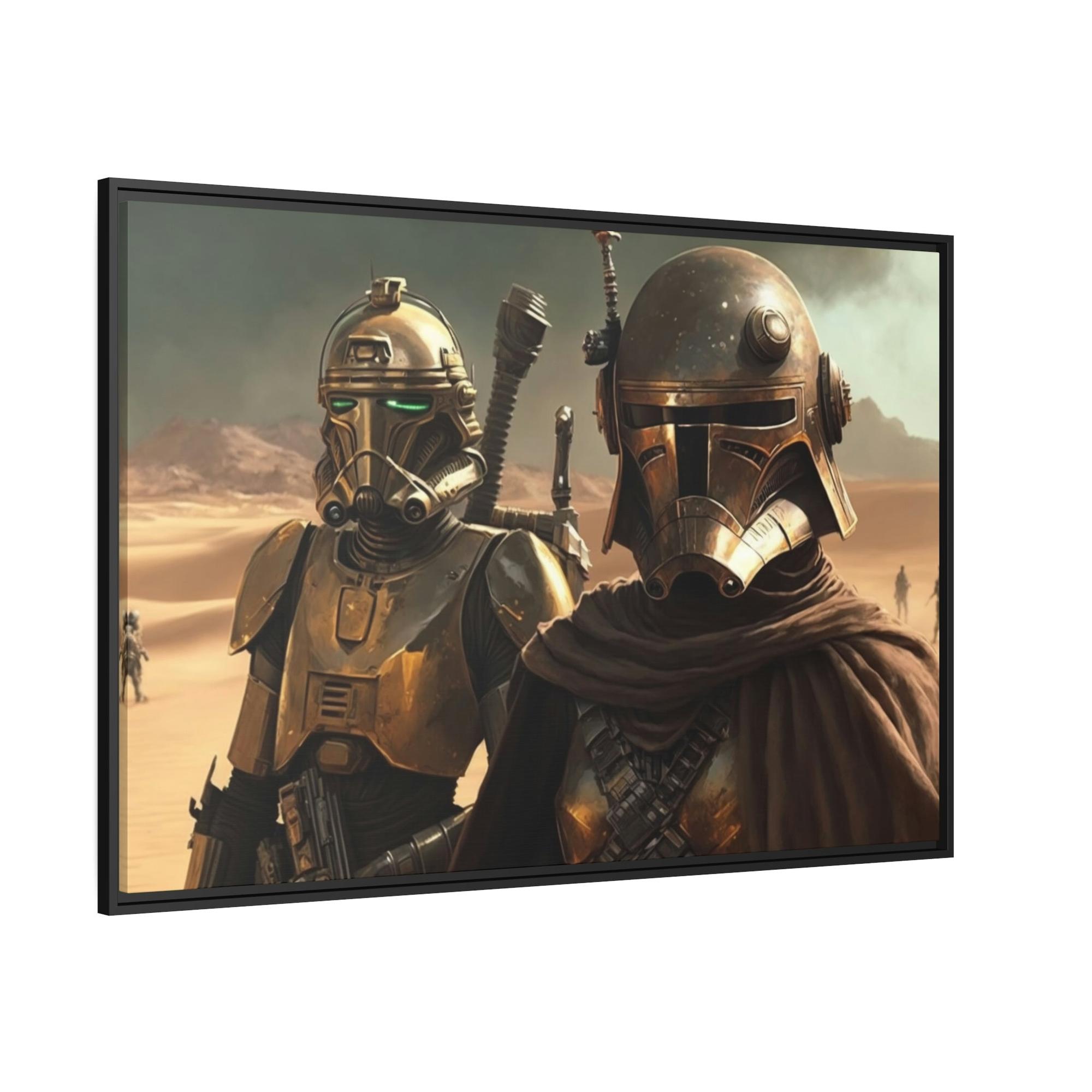 Star Wars Interstellar Adventure: Print Canvas Art with Star Wars Theme