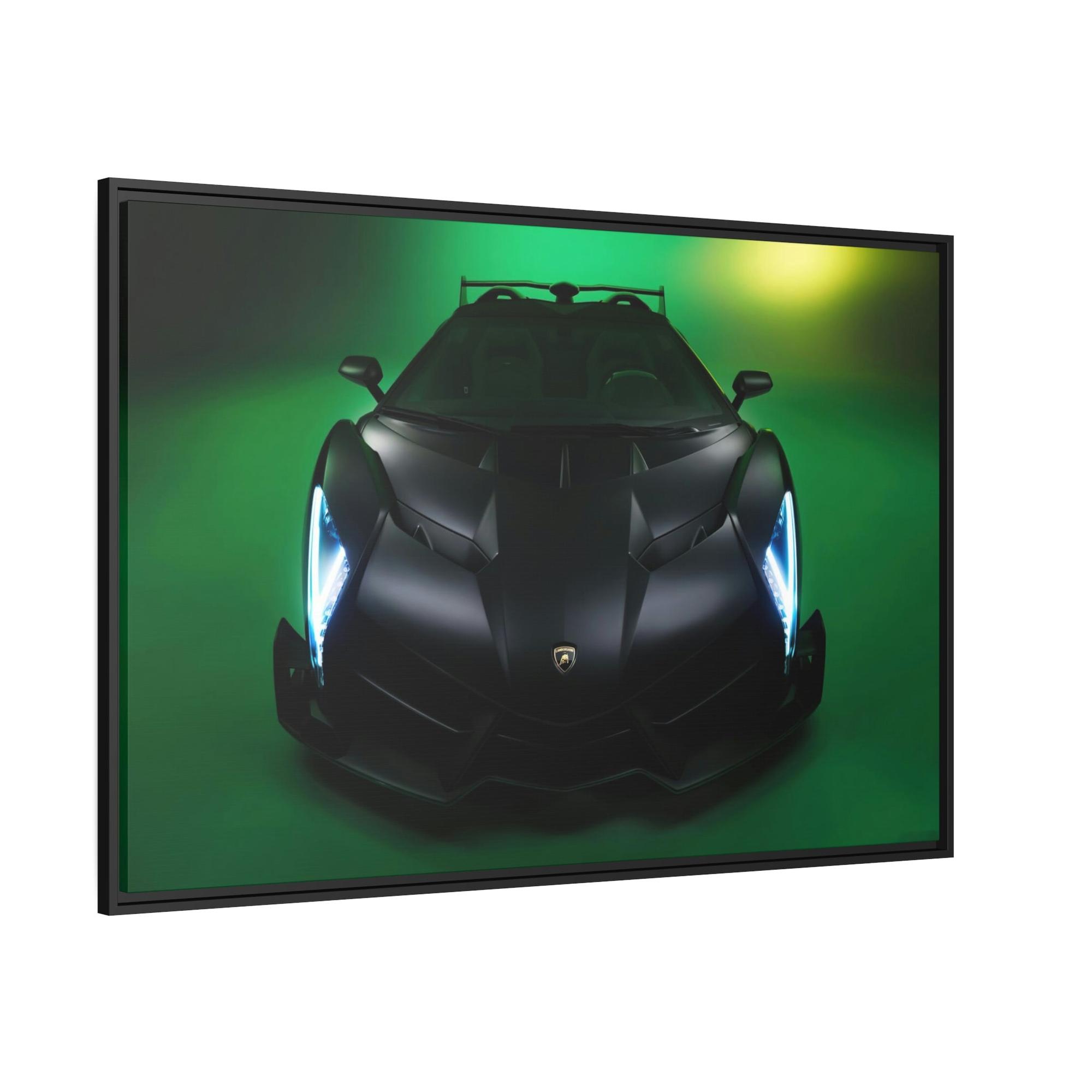 Porsche Bold and Beautiful: Natural Canvas and Framed Posters of Porsche Supercars