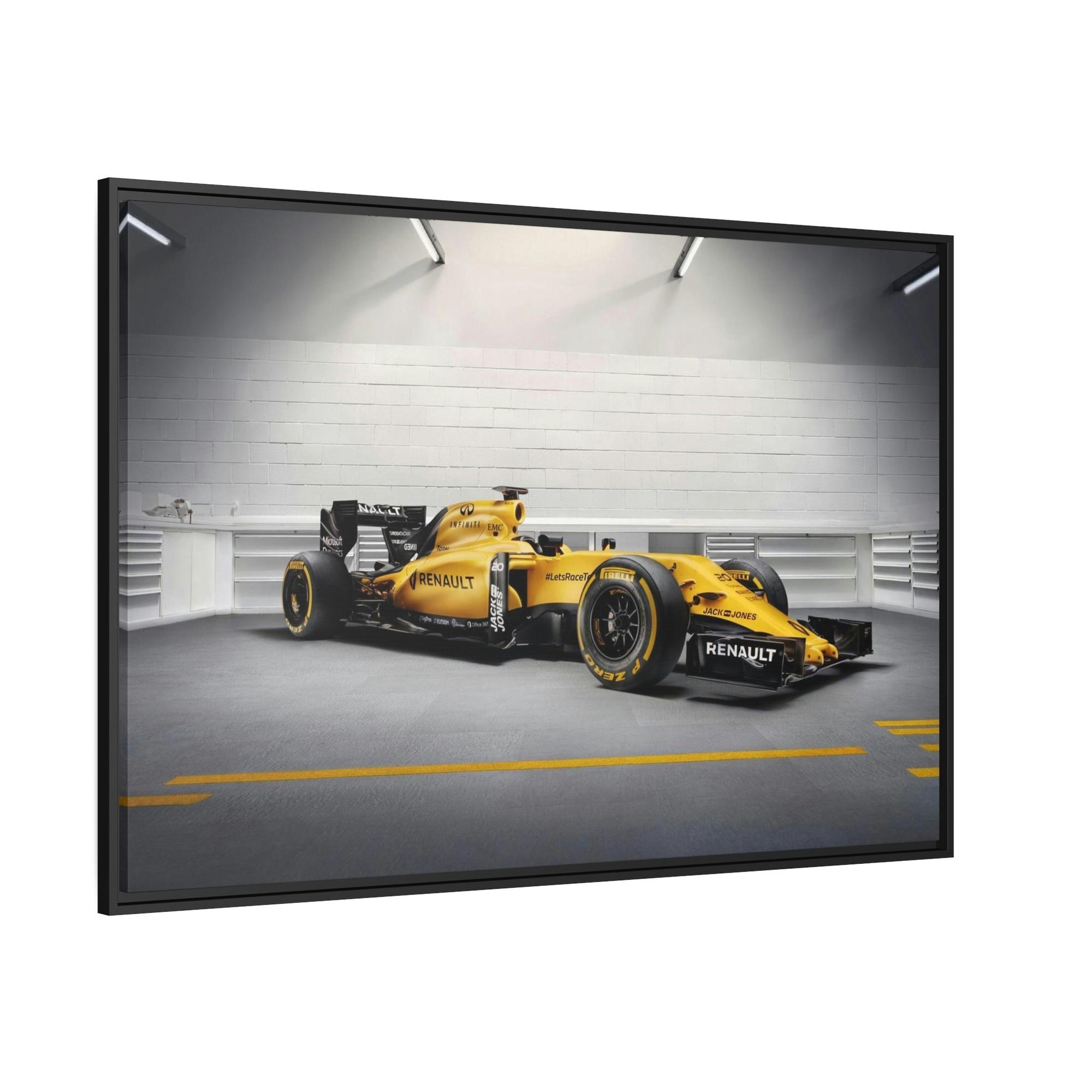 F1 Racing Dreams Unleashed: F1 Framed Canvas and Poster Art for Car Lovers