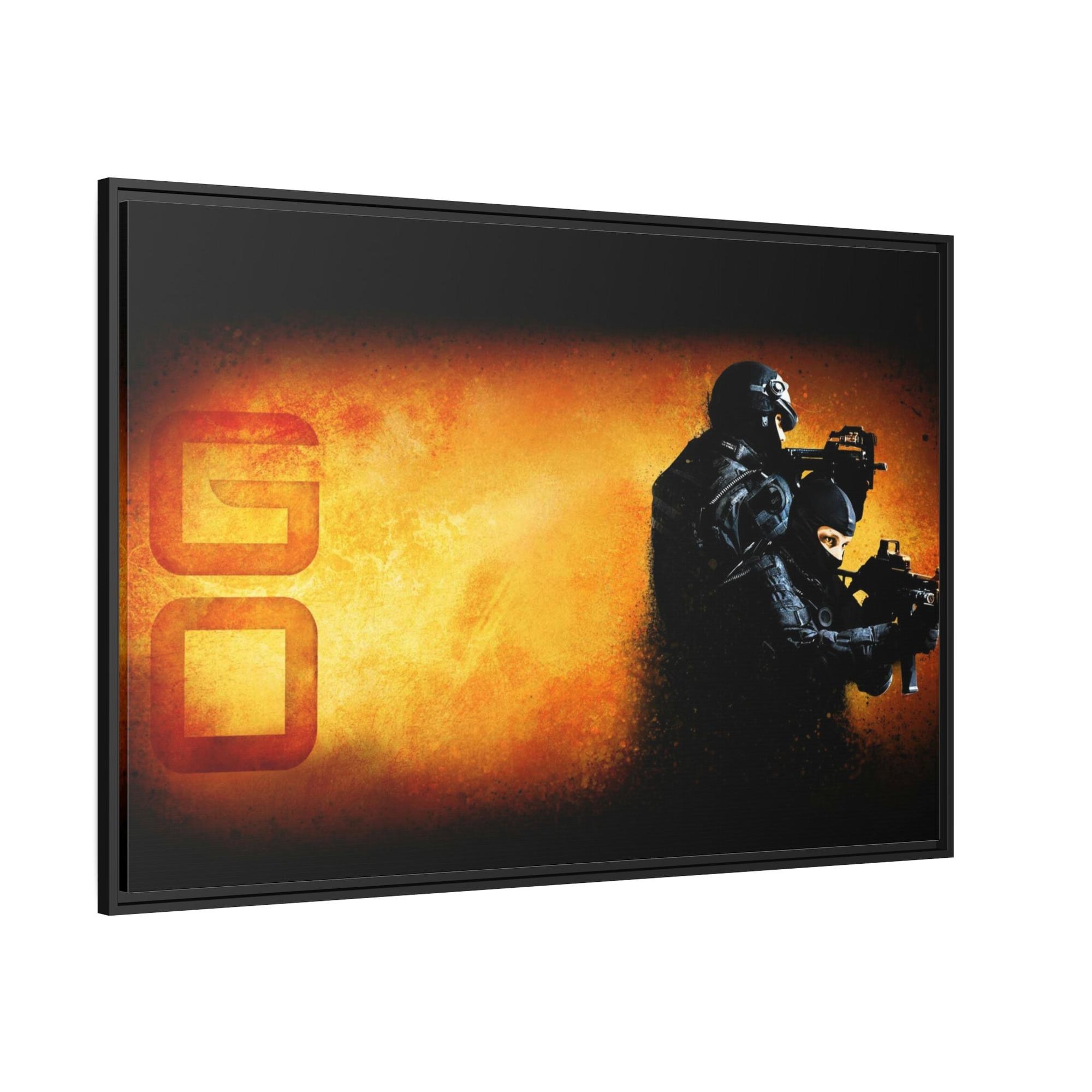 Counter Strike Game On: Immersive Counter Strike Canvas & Poster Wall Art