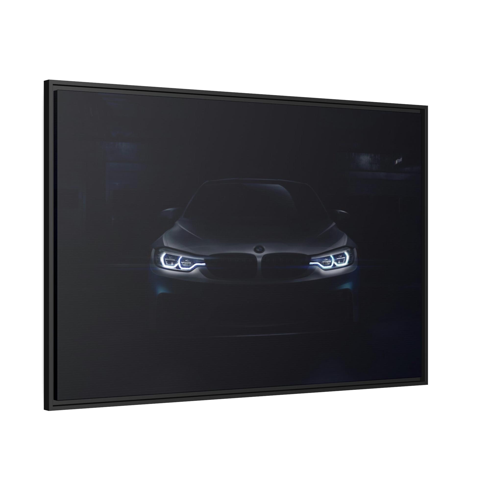 Bmw The Iconic BMW: Beautiful Print on Framed Canvas & Poster