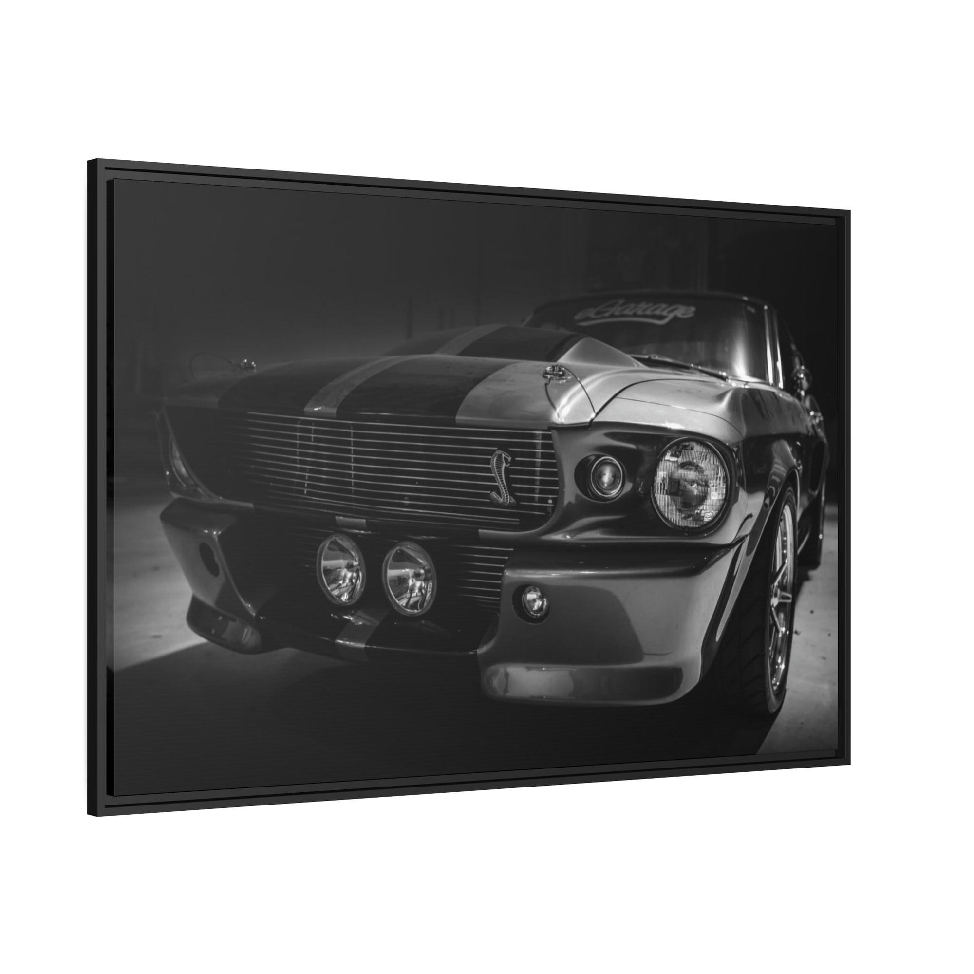 Mustang Art of Velocity: Mustang Sports Car Art on Canvas for Auto Enthusiasts