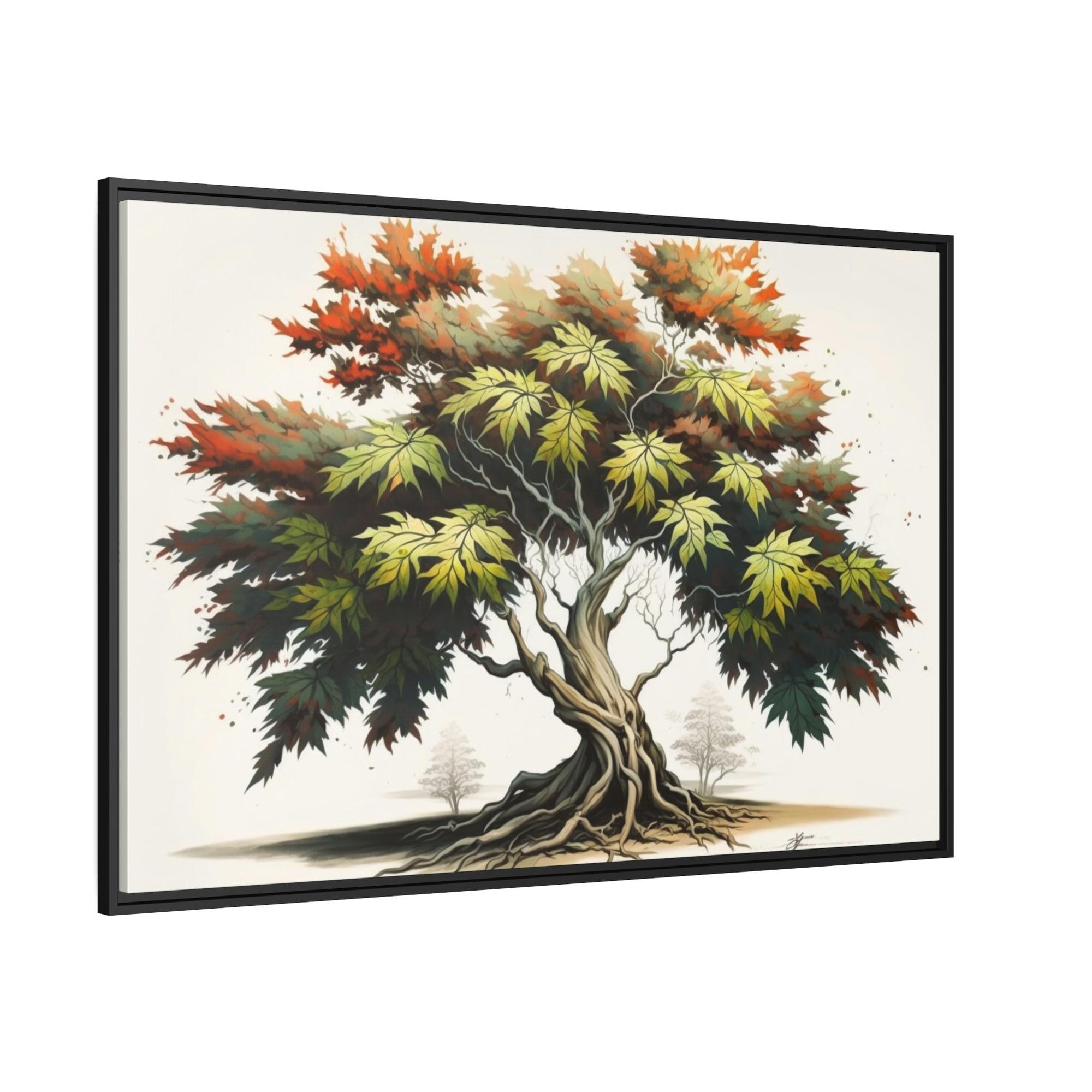 Maple Trees Rustling Leaves: A Maple Tree Symphony