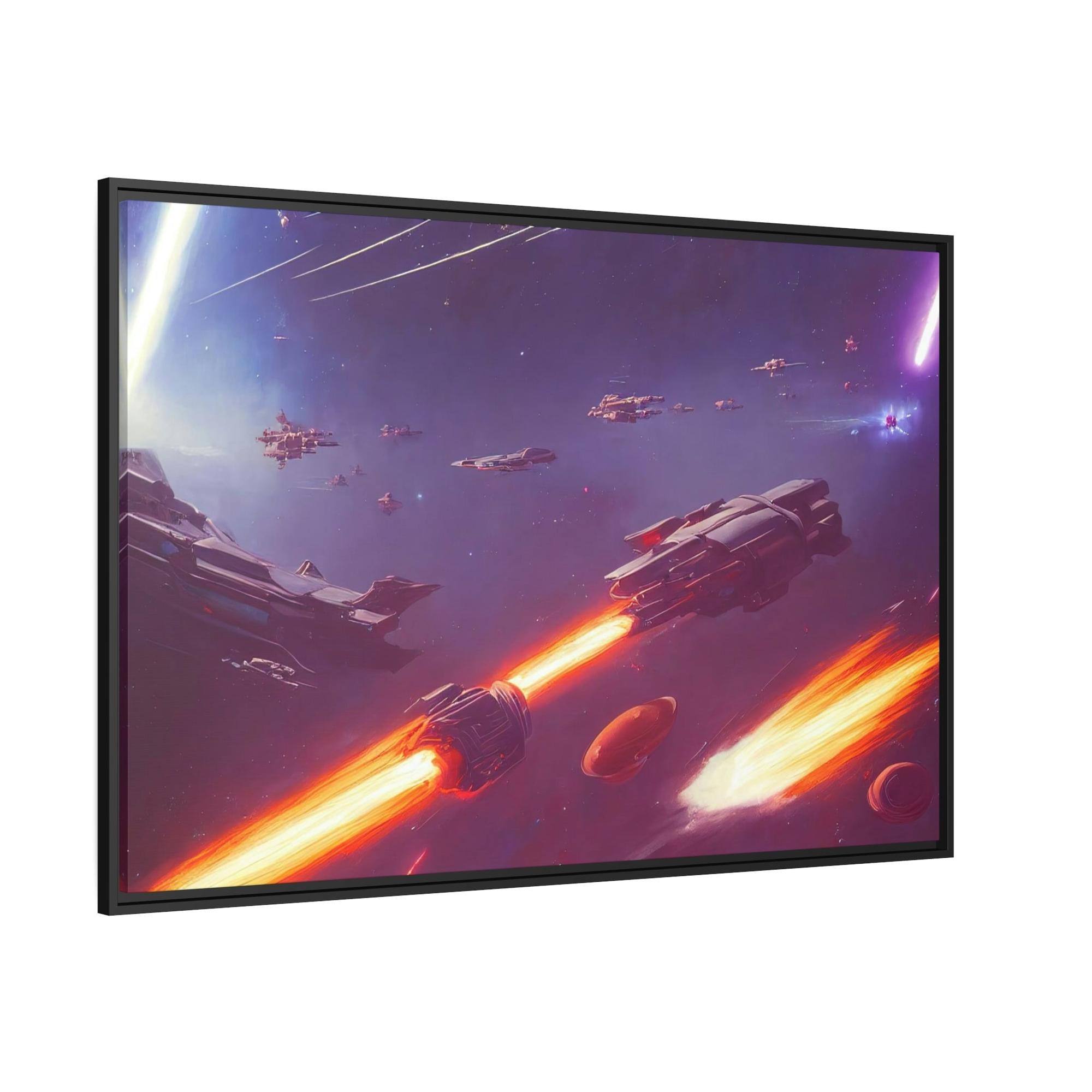 Star Wars The Empire Strikes Back: Classic Star Wars Wall Art on Framed Poster & Canvas