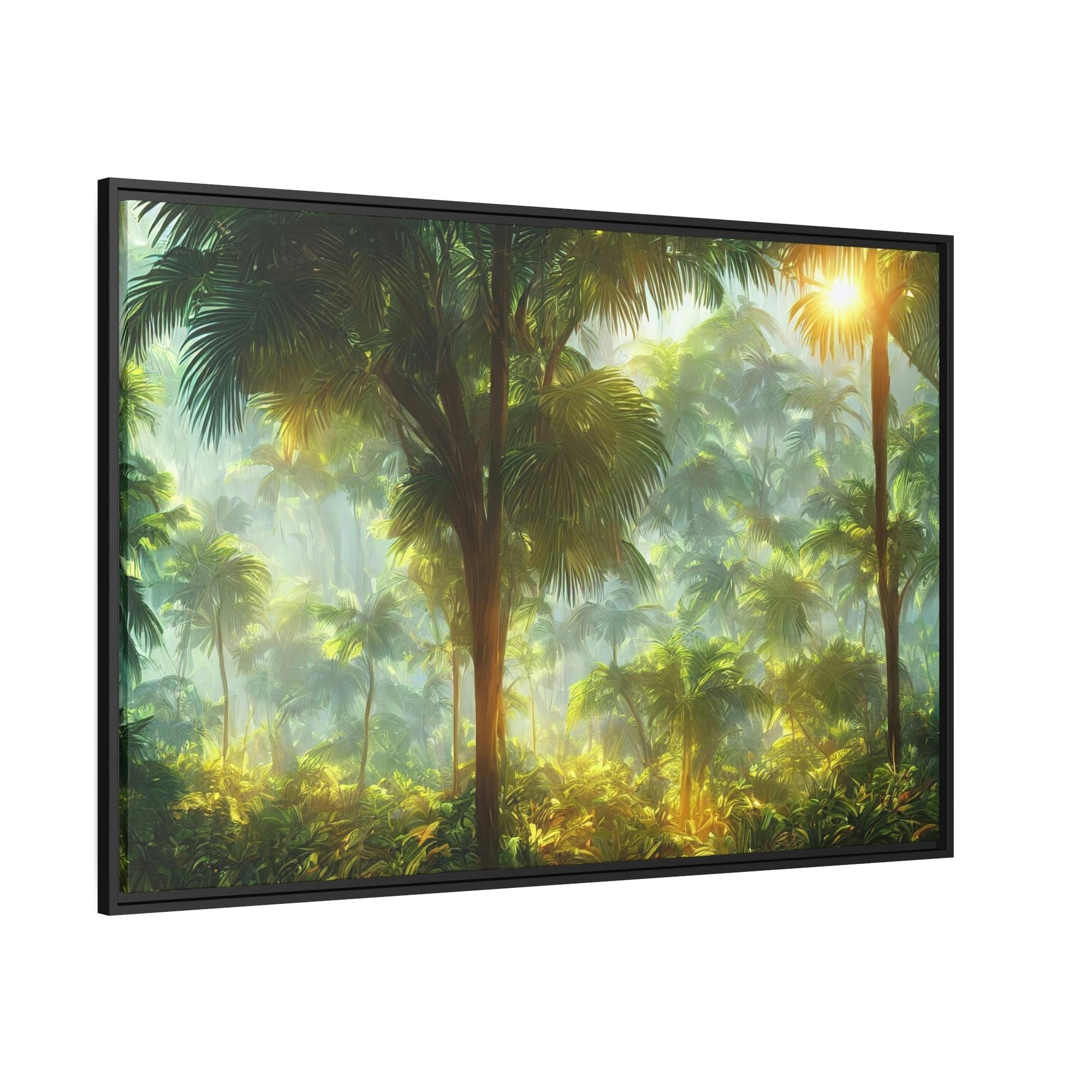 Tropical Island Vibes: Capturing the Essence of the Tropics on Canvas