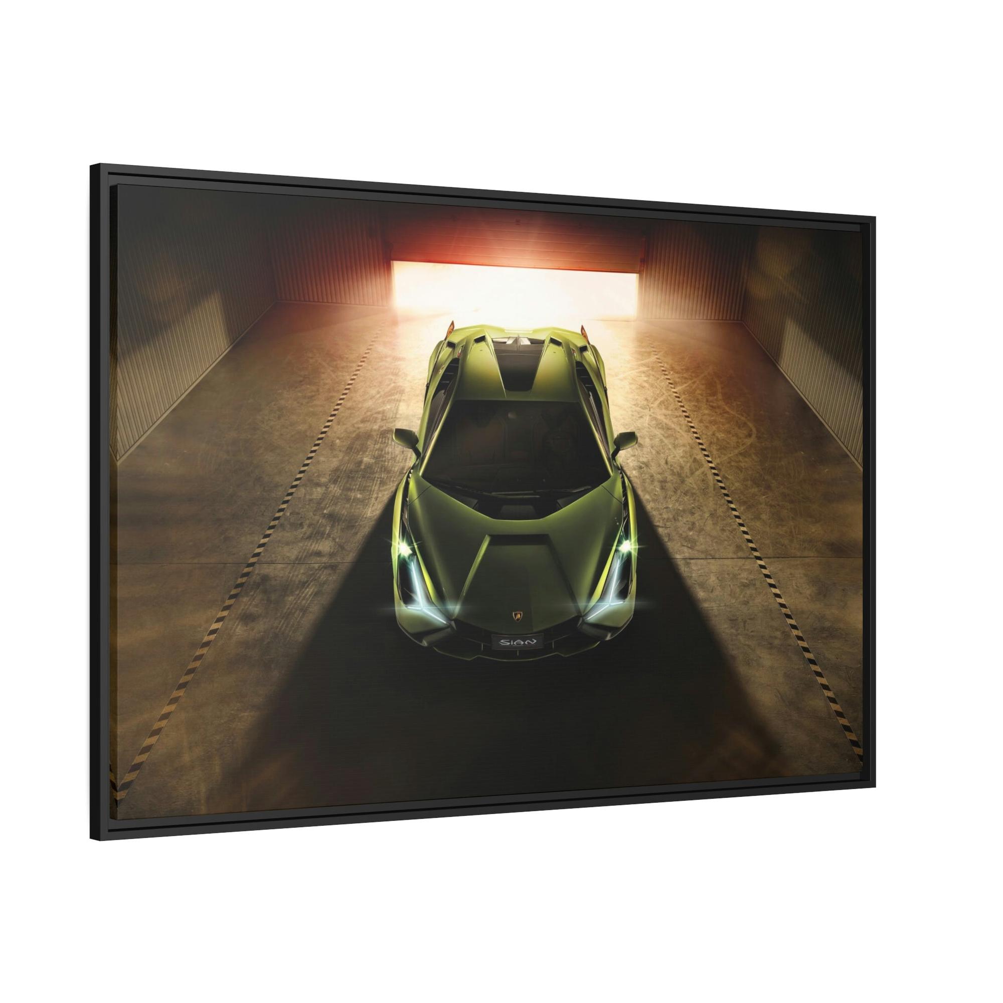 Lamborghini The Power of Perfection: Stunning Canvas Print of Lamborghini