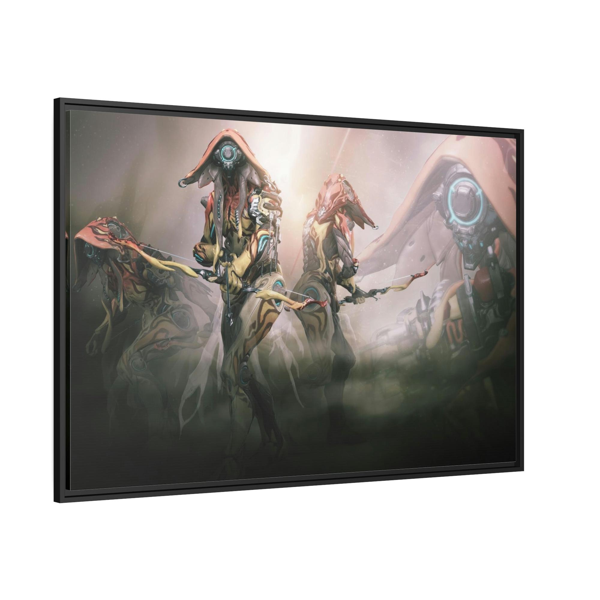 Warframe Warframe's Galactic Journey: Poster & Canvas Wall Art for Fans