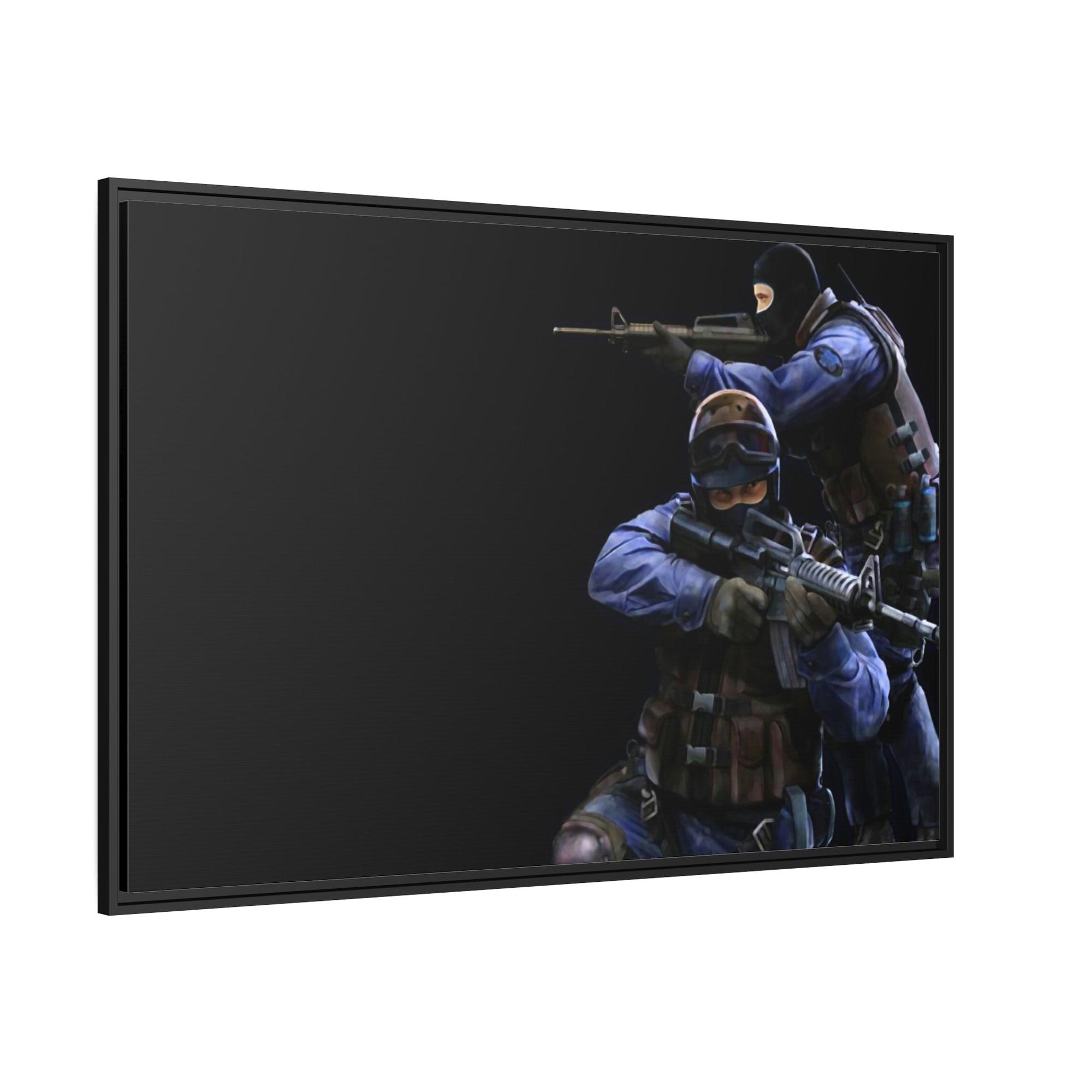 Counter Strike Legendary Battles: Iconic Counter Strike Poster & Canvas Wall Art