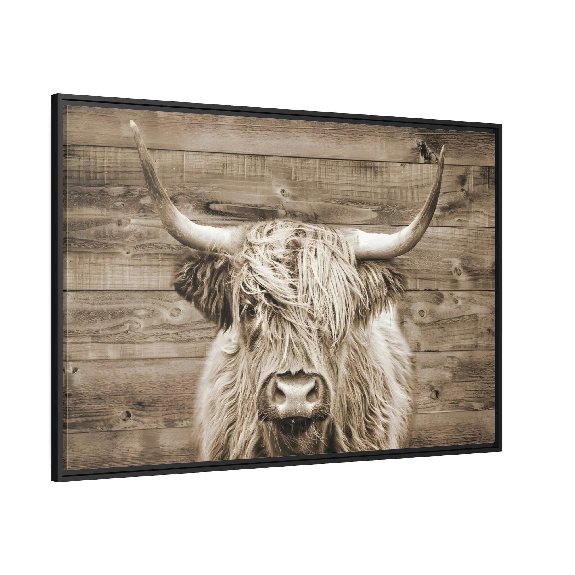 Highland Cow Highland Harmony: Serene Highland Cow - Pixoram