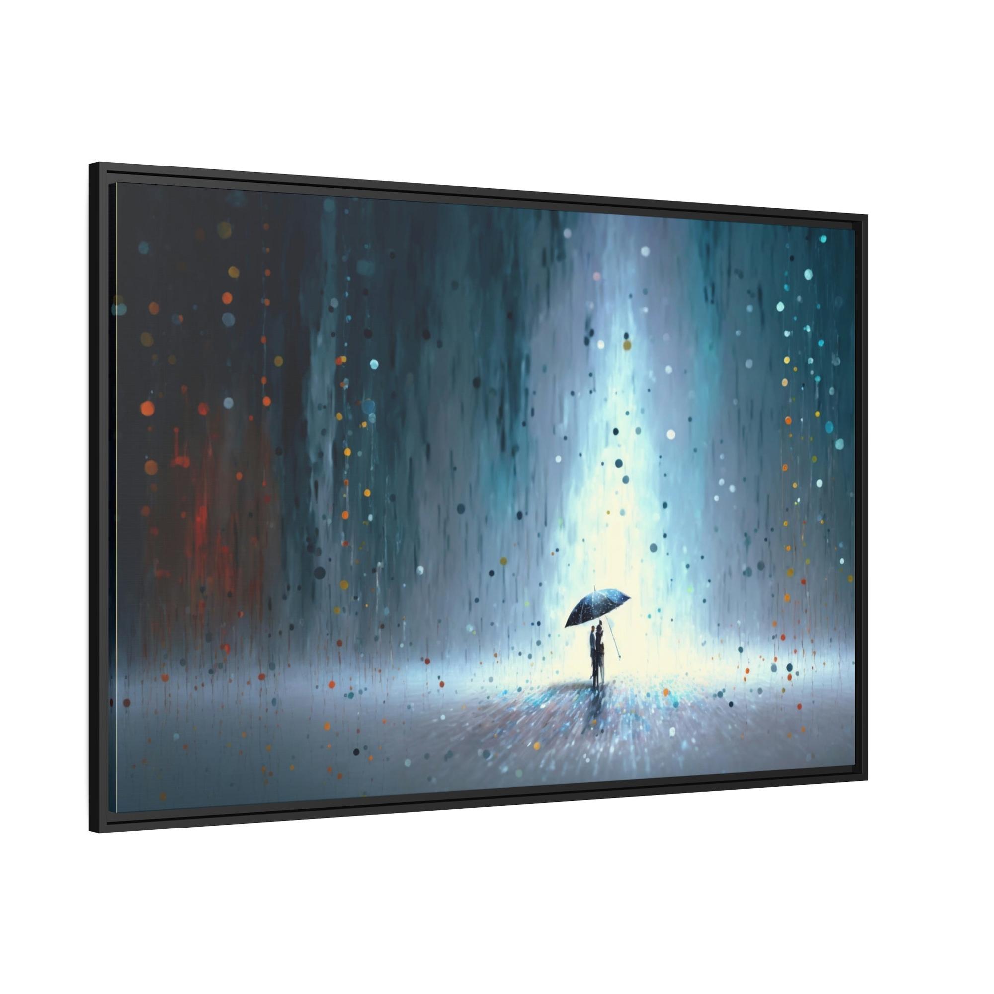 Abstract Landscape Whimsical Dreamscape: A Natural Canvas Wall Art of an Imaginary Landscape