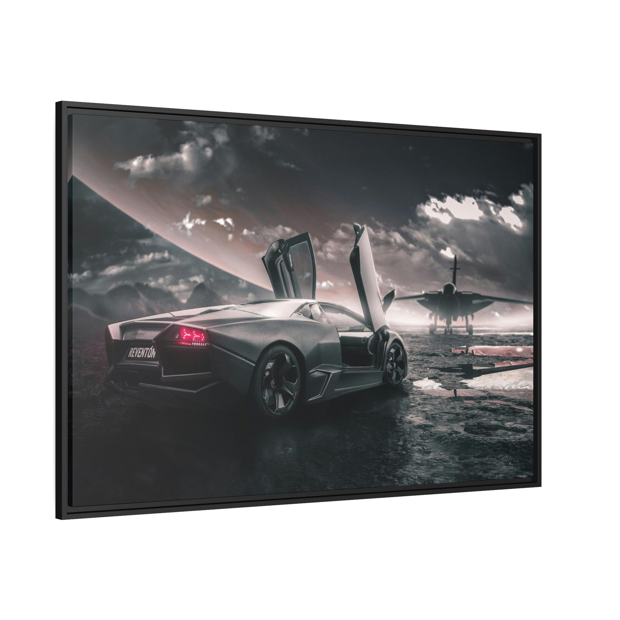 Lamborghini Exhilarating Speed: Lamborghini Canvas & Poster Print and Wall Art