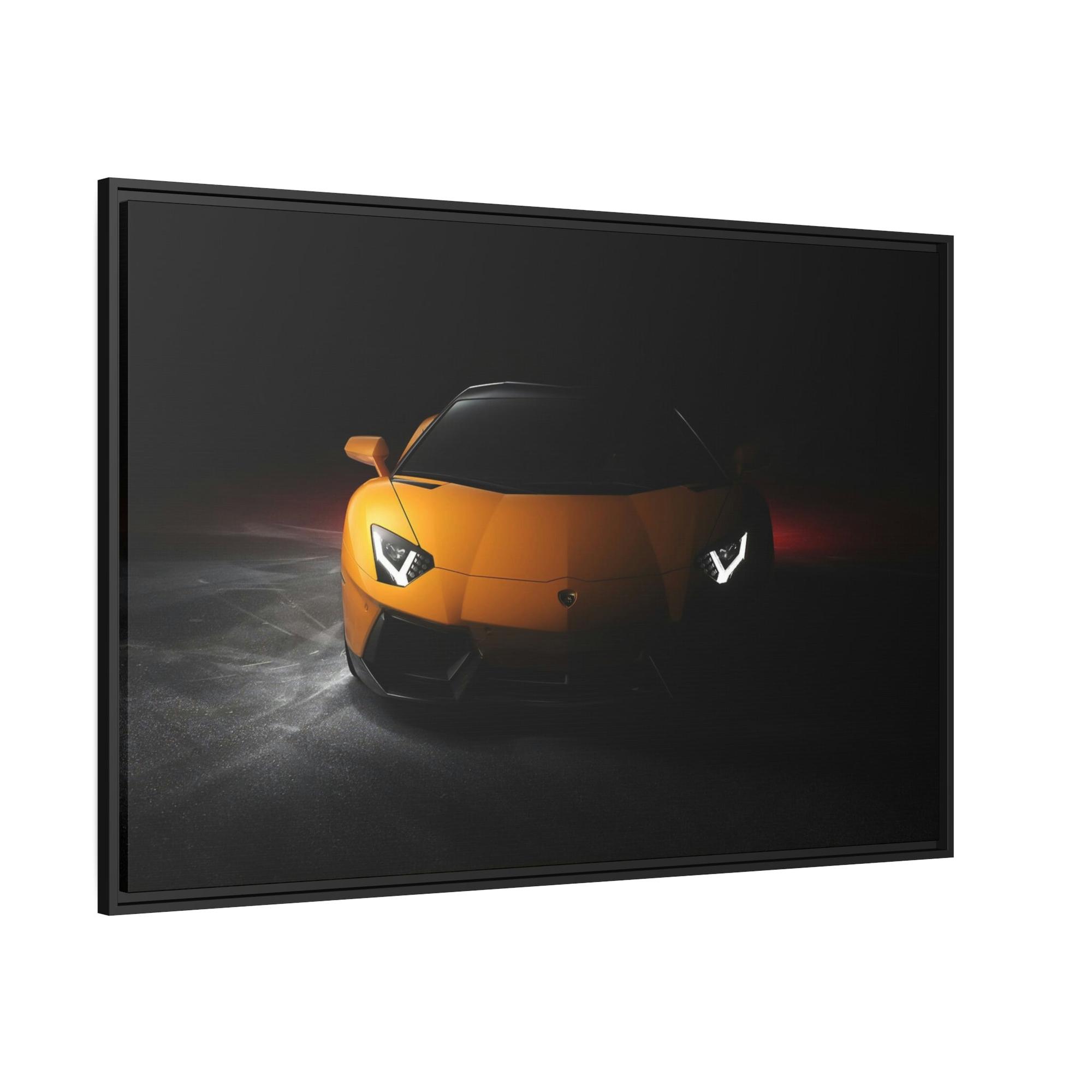 Lamborghini Lamborghini The Power of Elegance: Art and Wall Decor on Natural Canvas