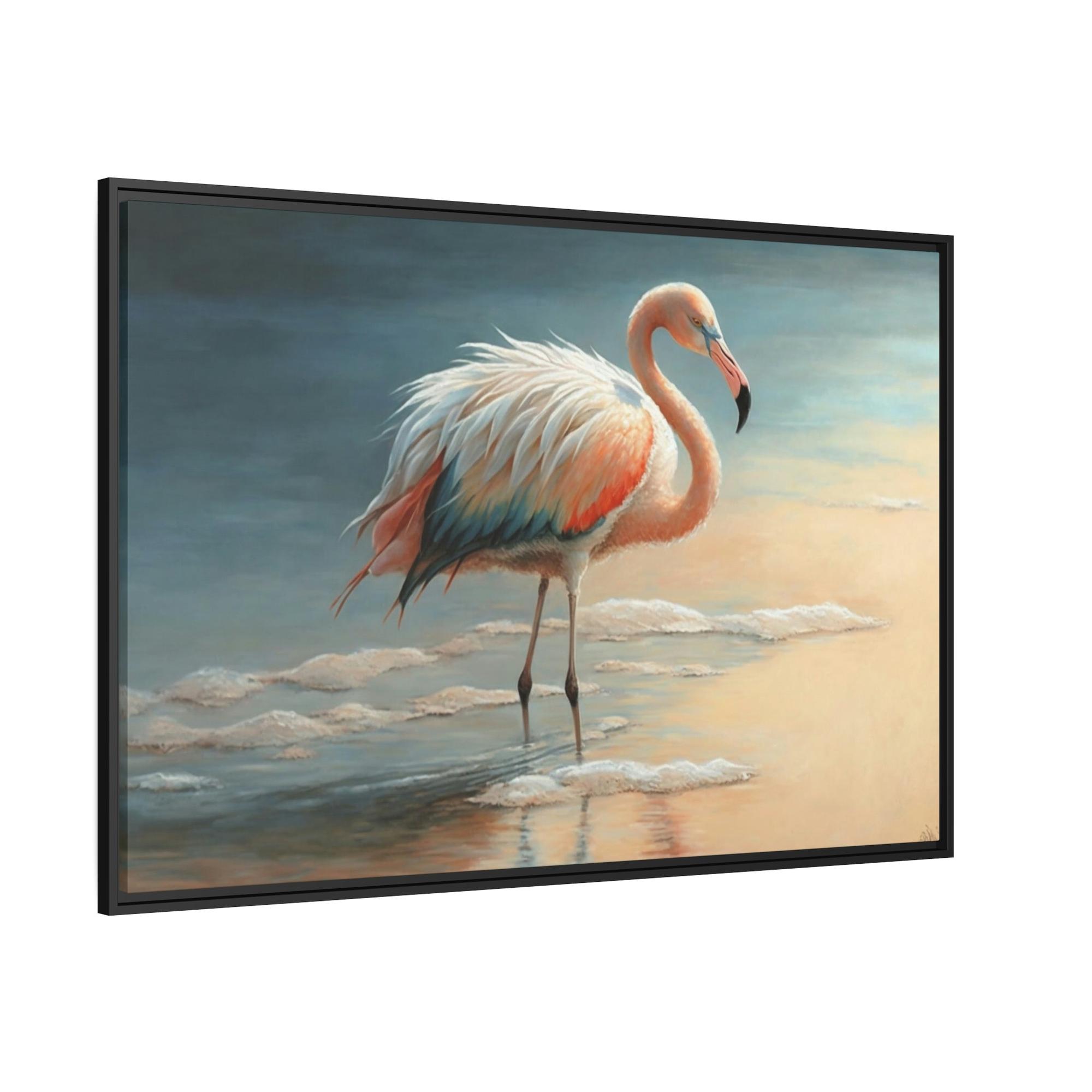 Flamingos The Pink Flamingos: Framed Canvas & Poster of Majestic Flamingos