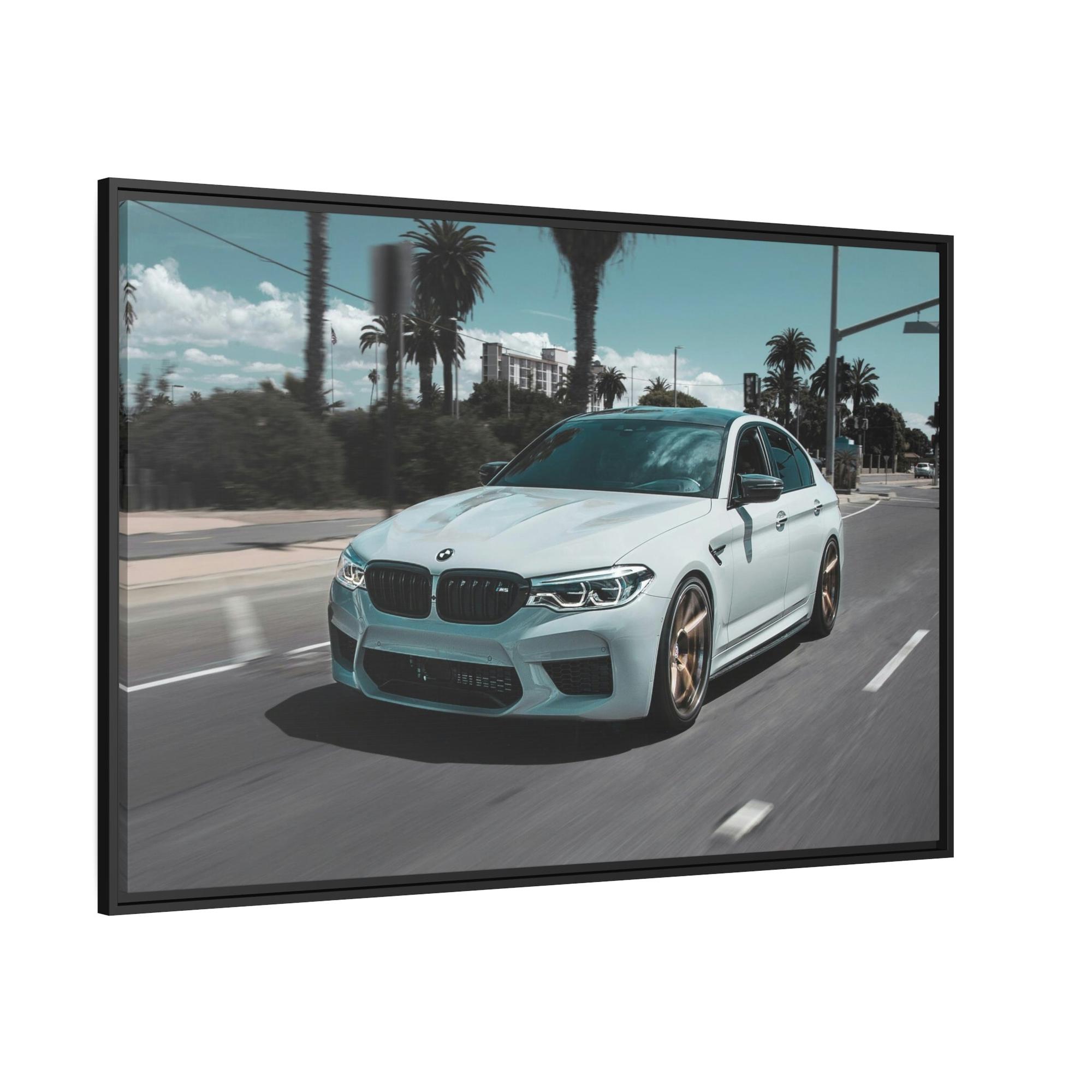 Bmw BMW on Canvas: Captivating Canvas & Poster Print for Car Enthusiasts