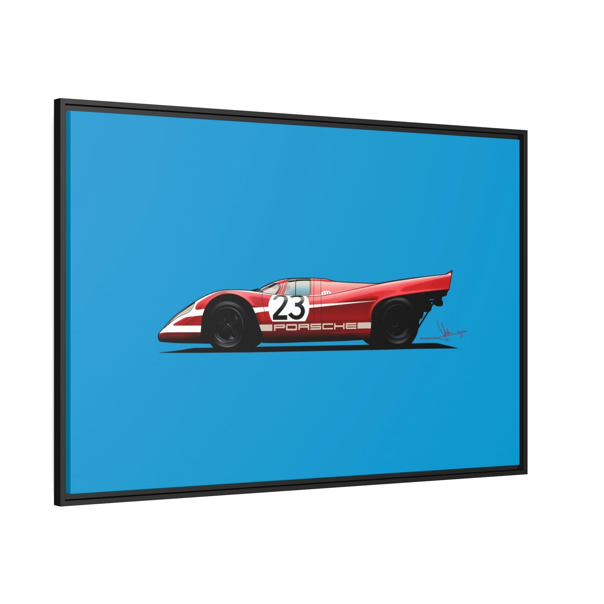 Porsche Porsche Legacy: Vintage Poster & Canvas for Car Enthusiasts
