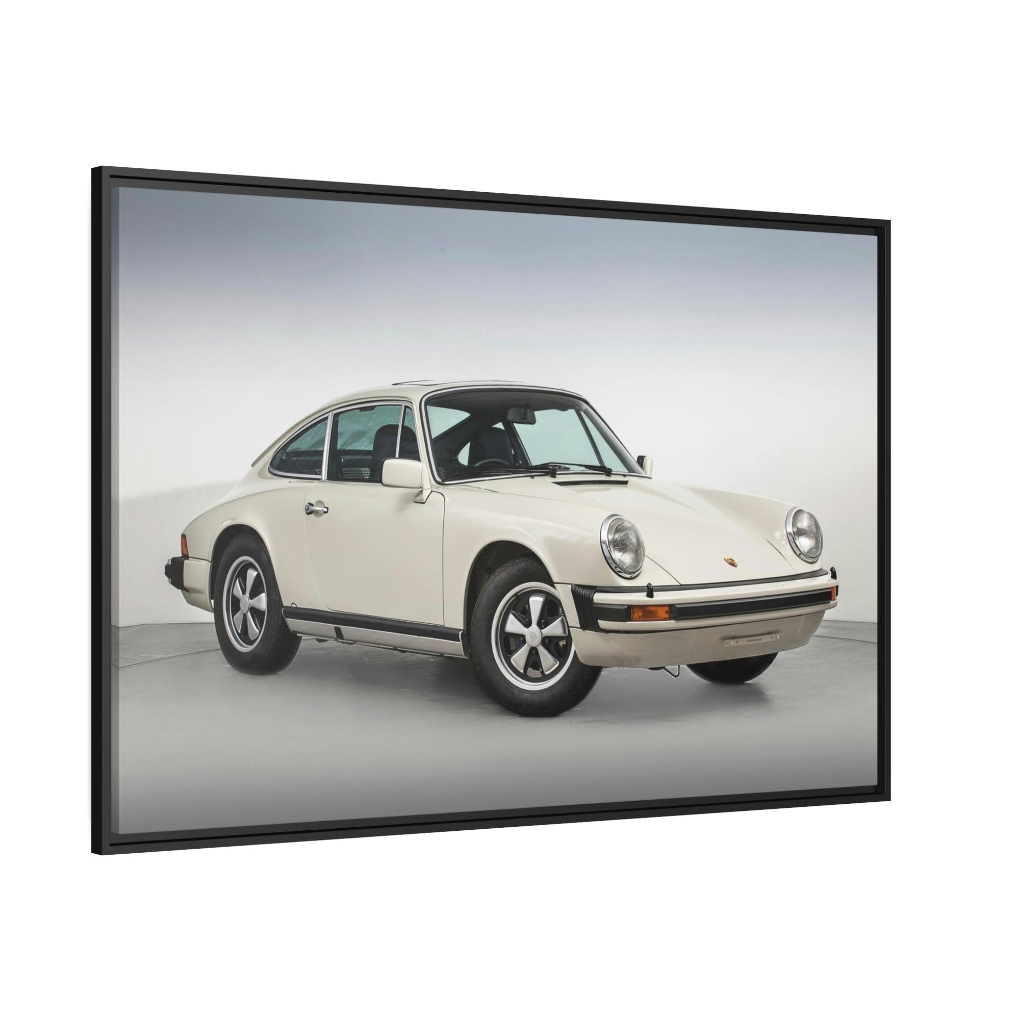 Porsche Classic Porsche Beauty: Framed Canvas Art for Car Collectors
