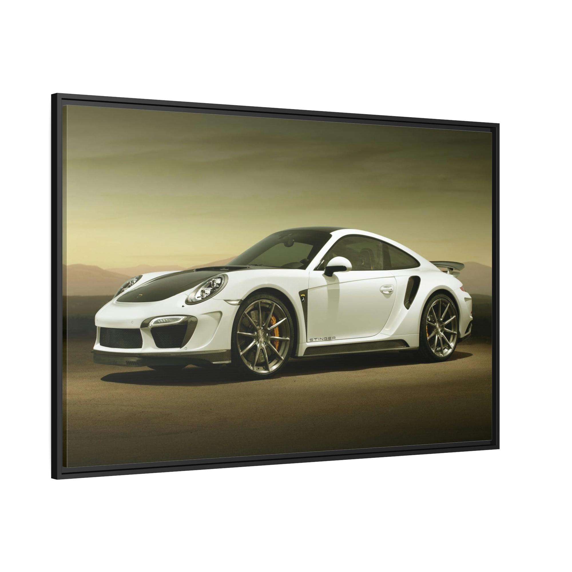 Porsche Porsche Performance Art: Canvas & Poster Print of a Sports Car Masterpiece