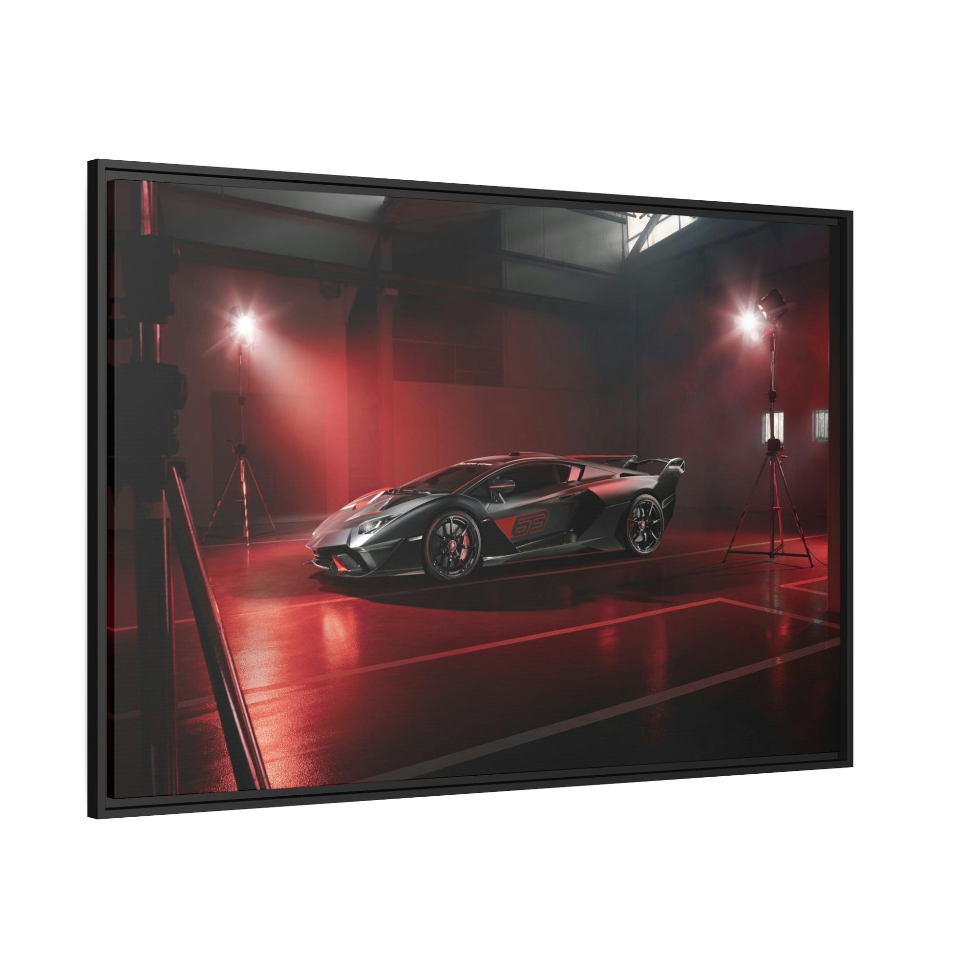 Lamborghini The Art of Lamborghini: A Stunning Framed Canvas Print