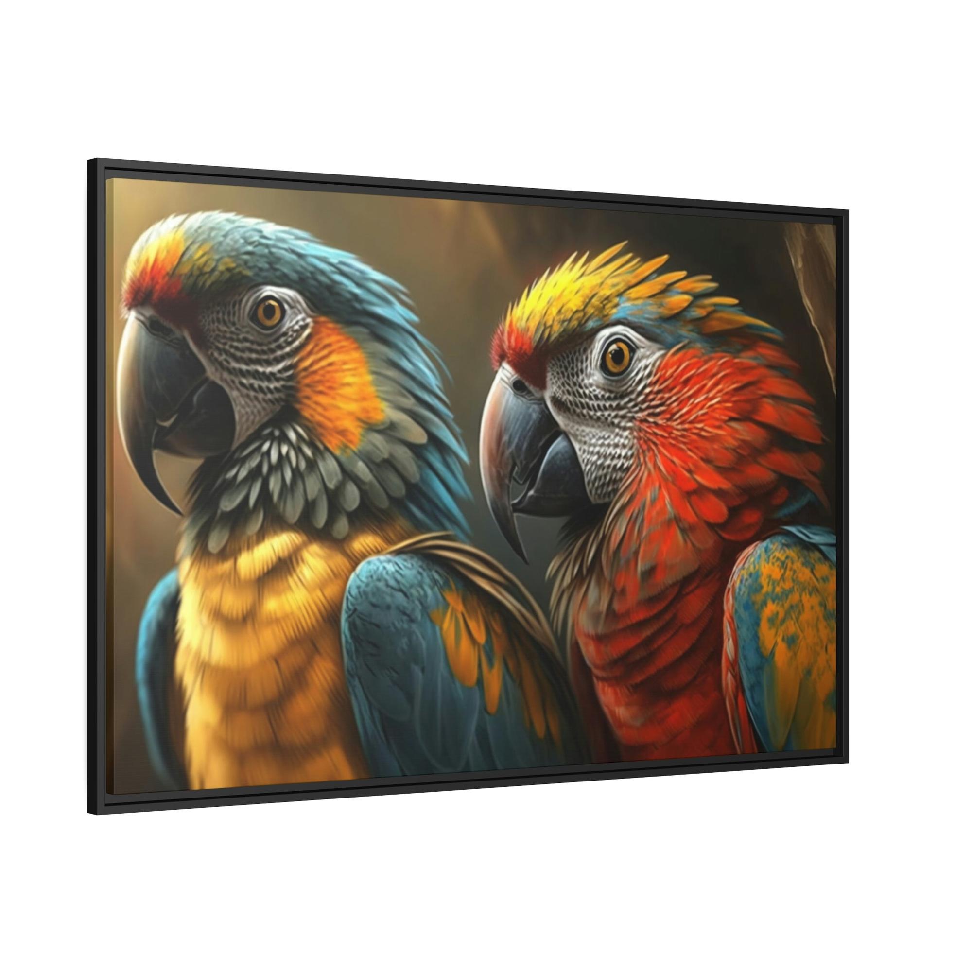 Parrots Parrot Serenade: A Canvas of Music and Nature's Harmony