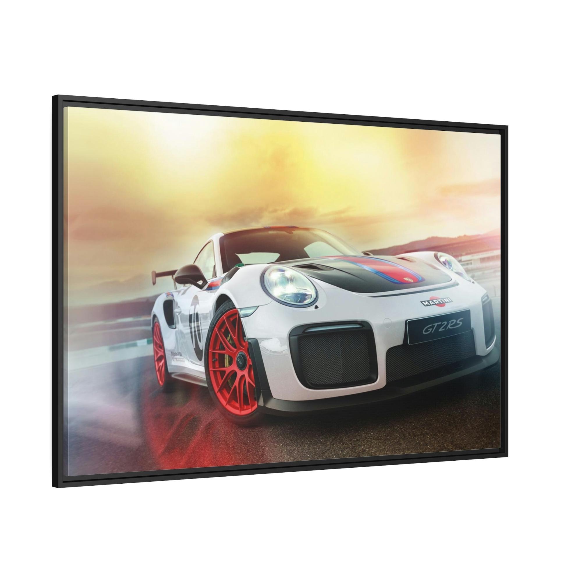 Porsche Speed Demons: Poster & Canvas Print of a Porsche in Motion
