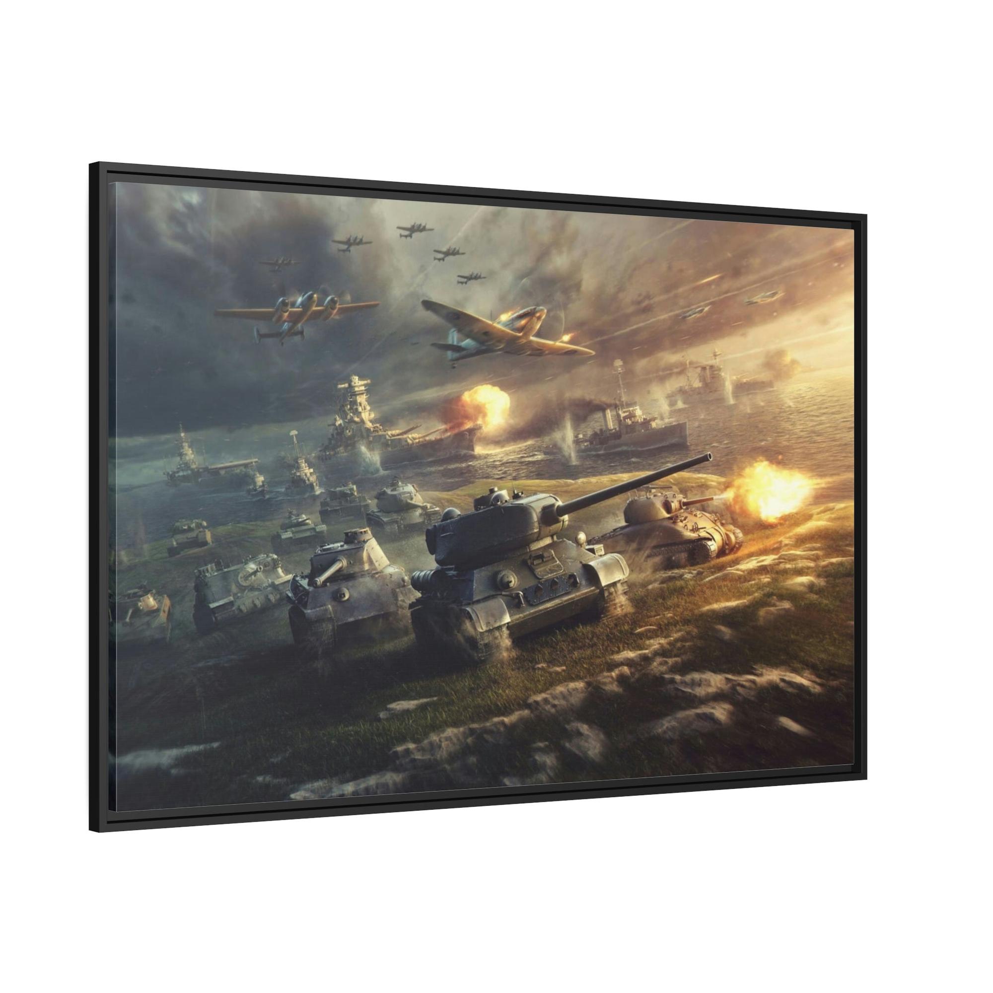 World Of Tanks Tankers' Chronicles: Captivating World of Tanks Canvas & Poster Wall Art