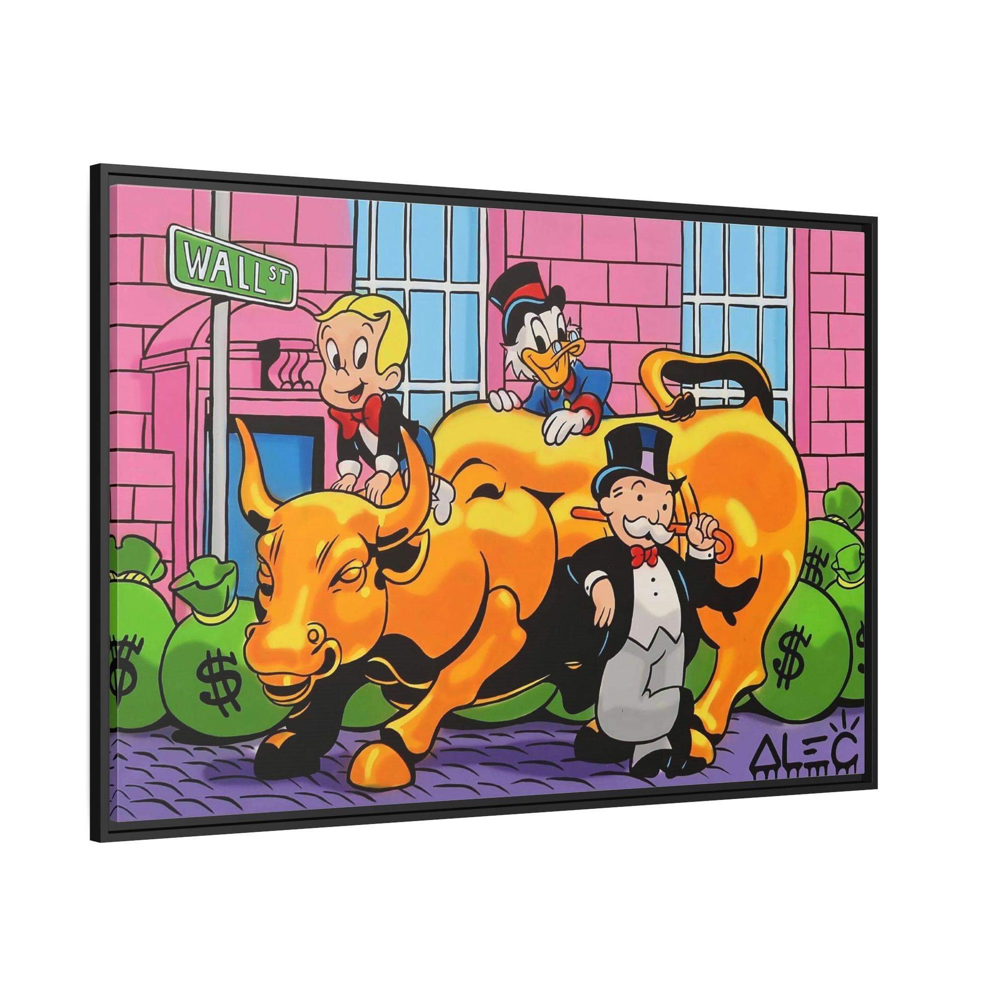 Monopoly & Motivation Urban Art with a Twist: Alec Monopoly's Framed Canvas & Poster Prints