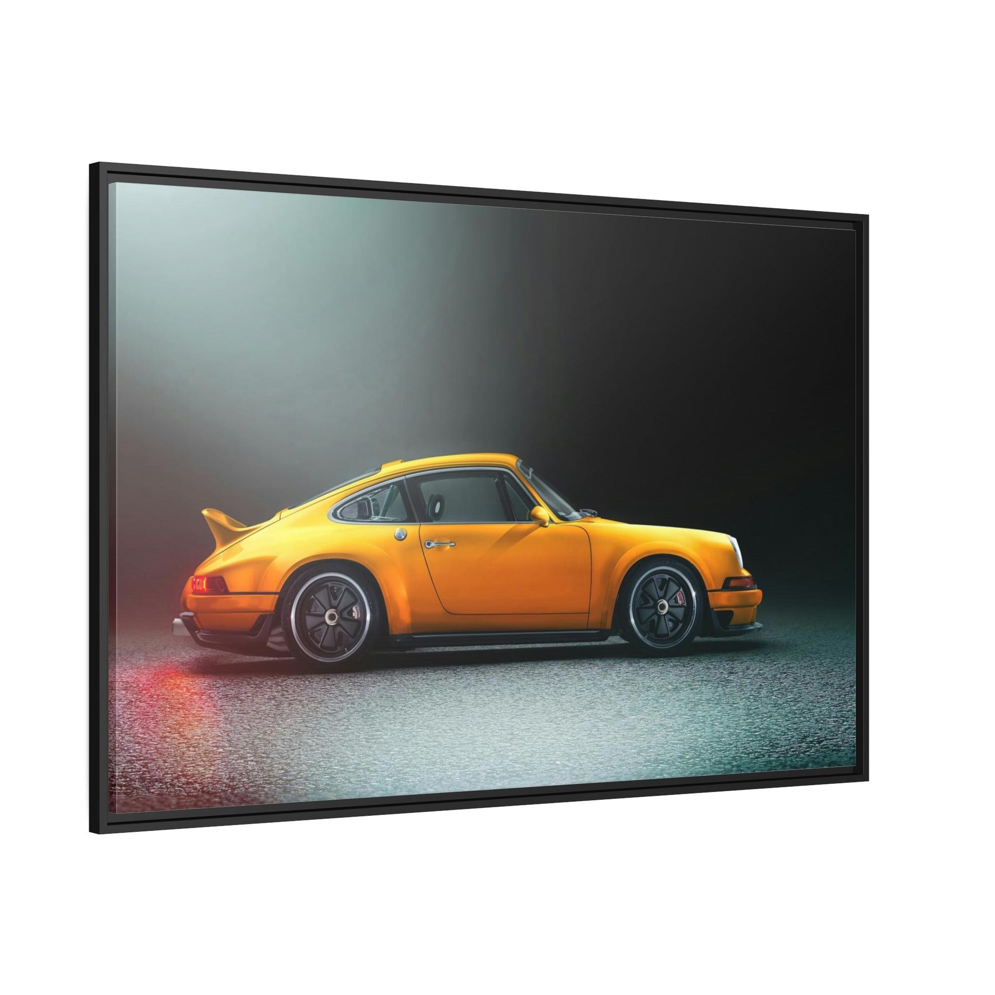 Porsche The Porsche Lifestyle: A Framed Poster of the Iconic Sports Car Brand