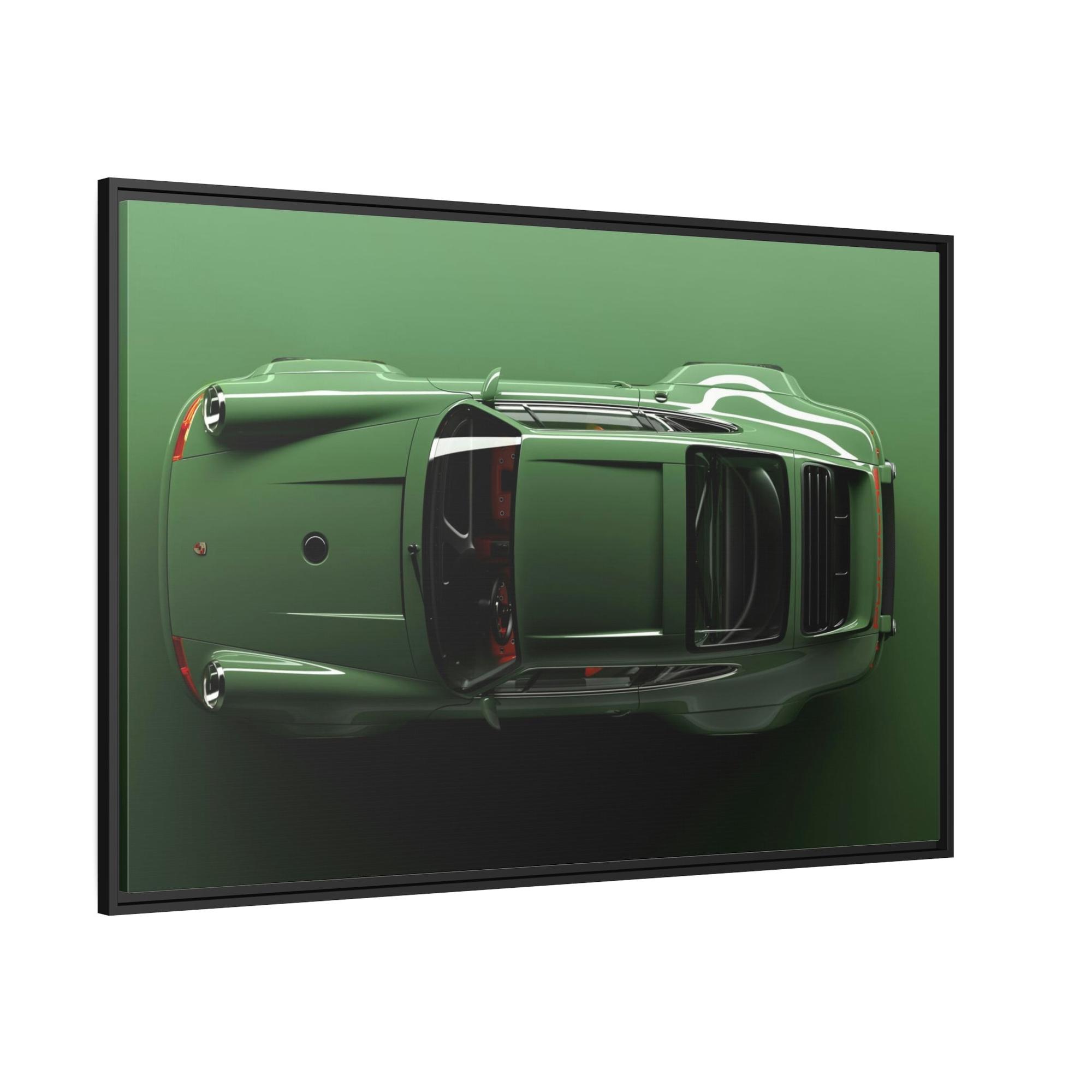 Porsche Automotive Art: High-Quality Porsche Print on Natural Canvas & Poster