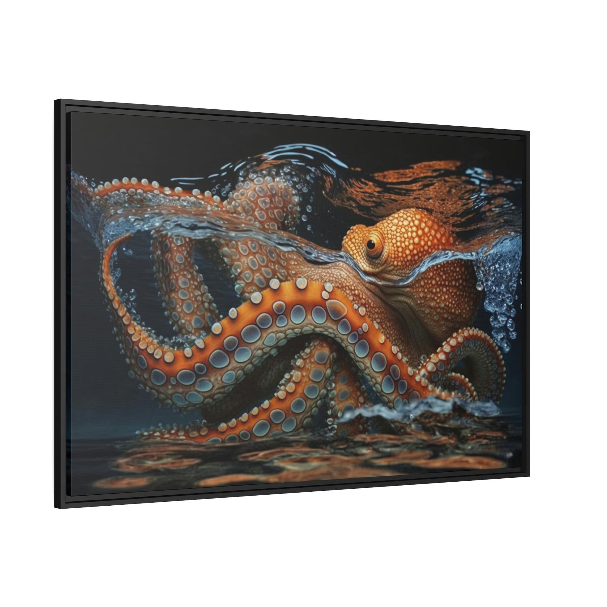 Octopuses Octopus Oasis: A Colorful Canvas Creation