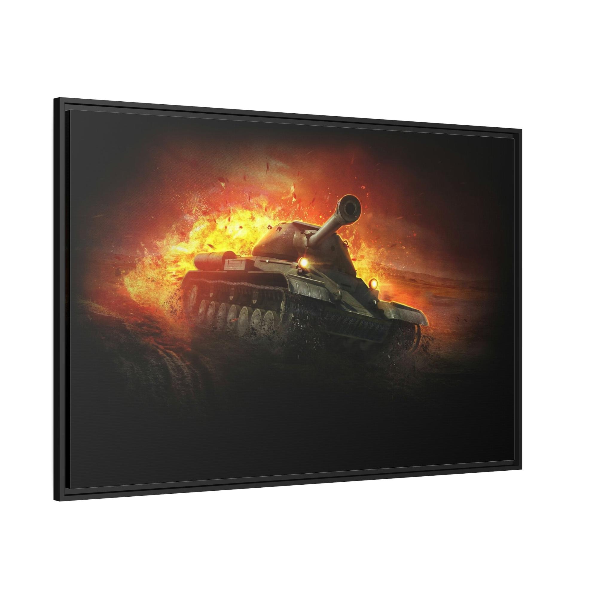 World Of Tanks Legendary Battles: Framed Poster Celebrating World of Tanks Heroes